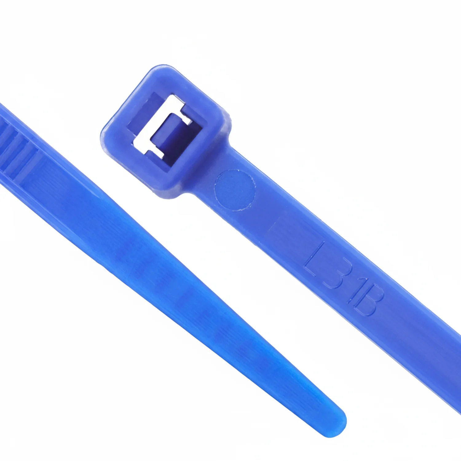 6" 40lb Blue Cable Tie 100/bag