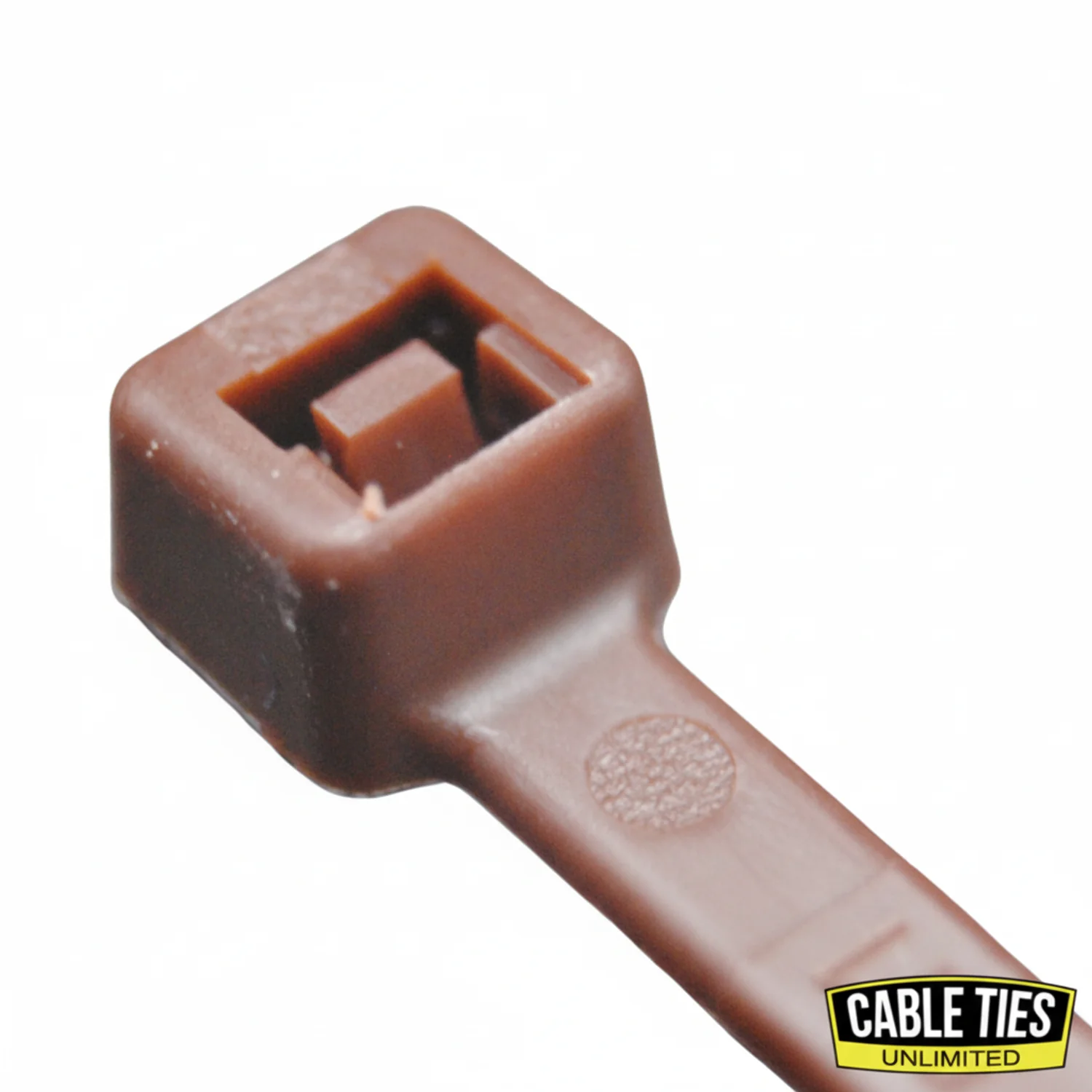 6" 40lb Brown Cable Ties / Zip Ties 100/bag Part # C6-40-Brown