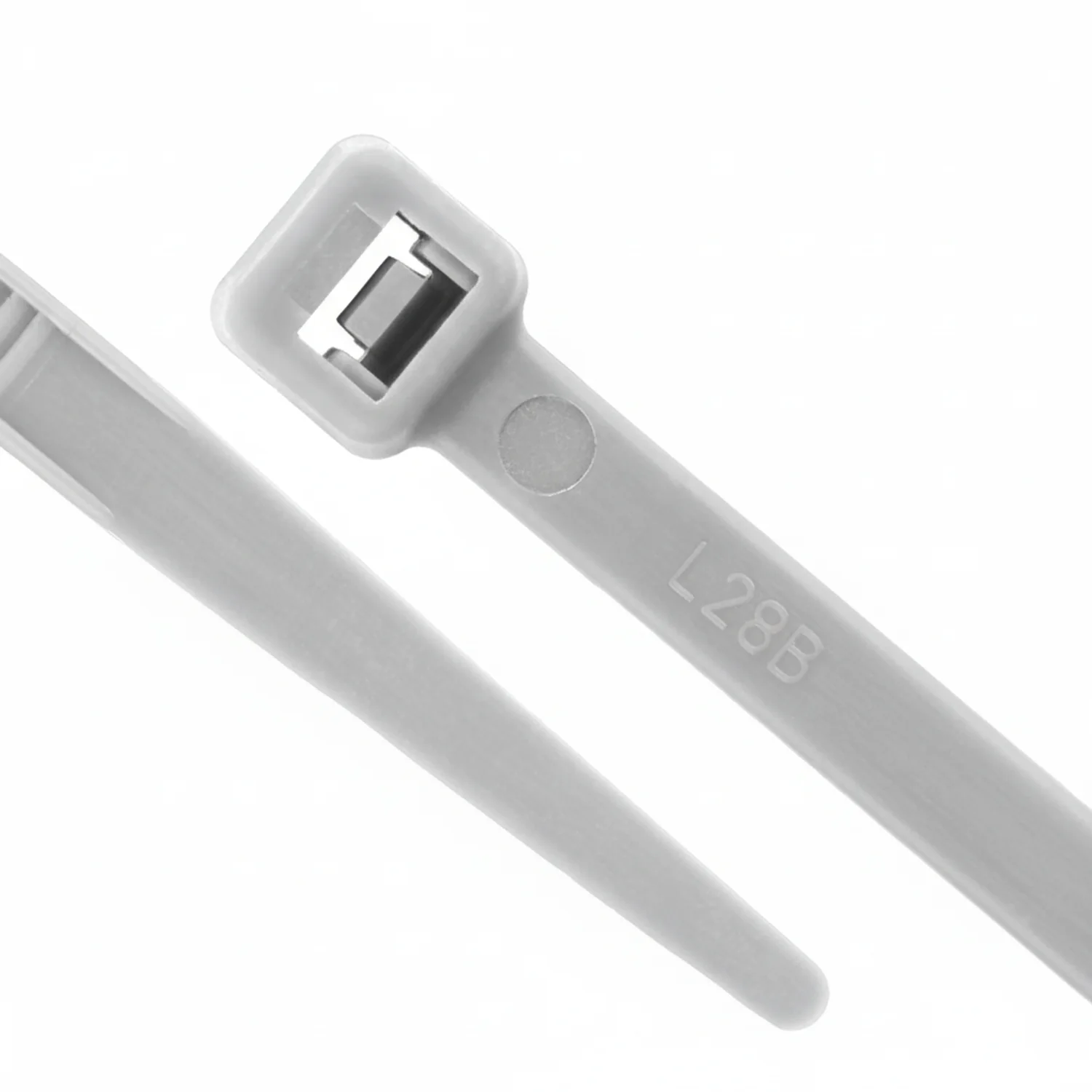 6" 40lb Gray Cable Tie 100/bag