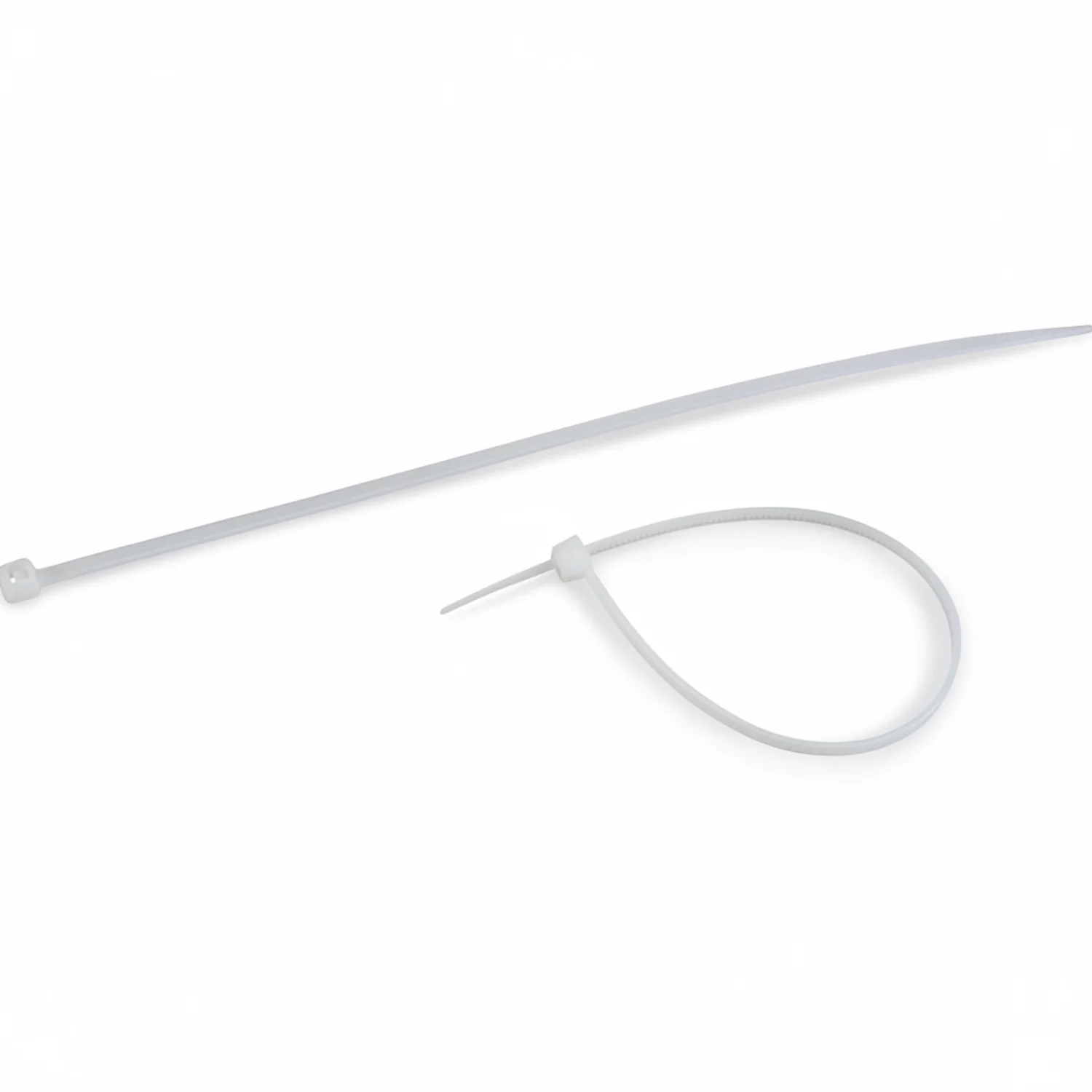 6" 40lb Natural Cable Tie 100/bag
