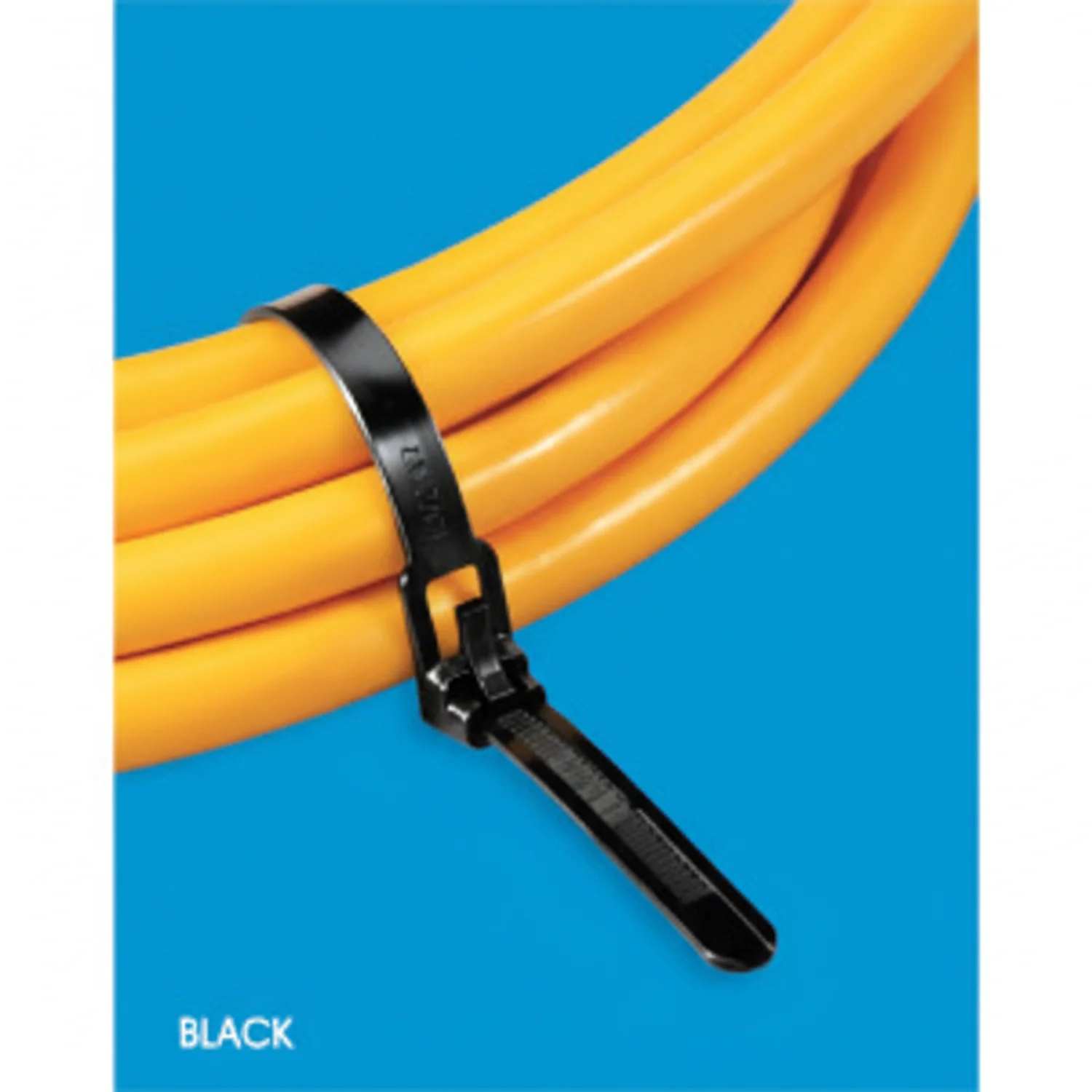 6" 50lb Natural Trigger Releasable Cable Ties / Zip Ties 100/bag Part #RT6-50-9C-.30 - Image 6