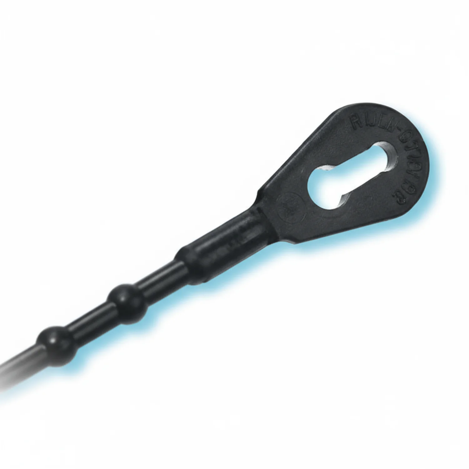 6" 75lb UV Black Beaded Cable Ties / Zip Ties 1,000/bag Part # Bead-6-75-0M - Image 3