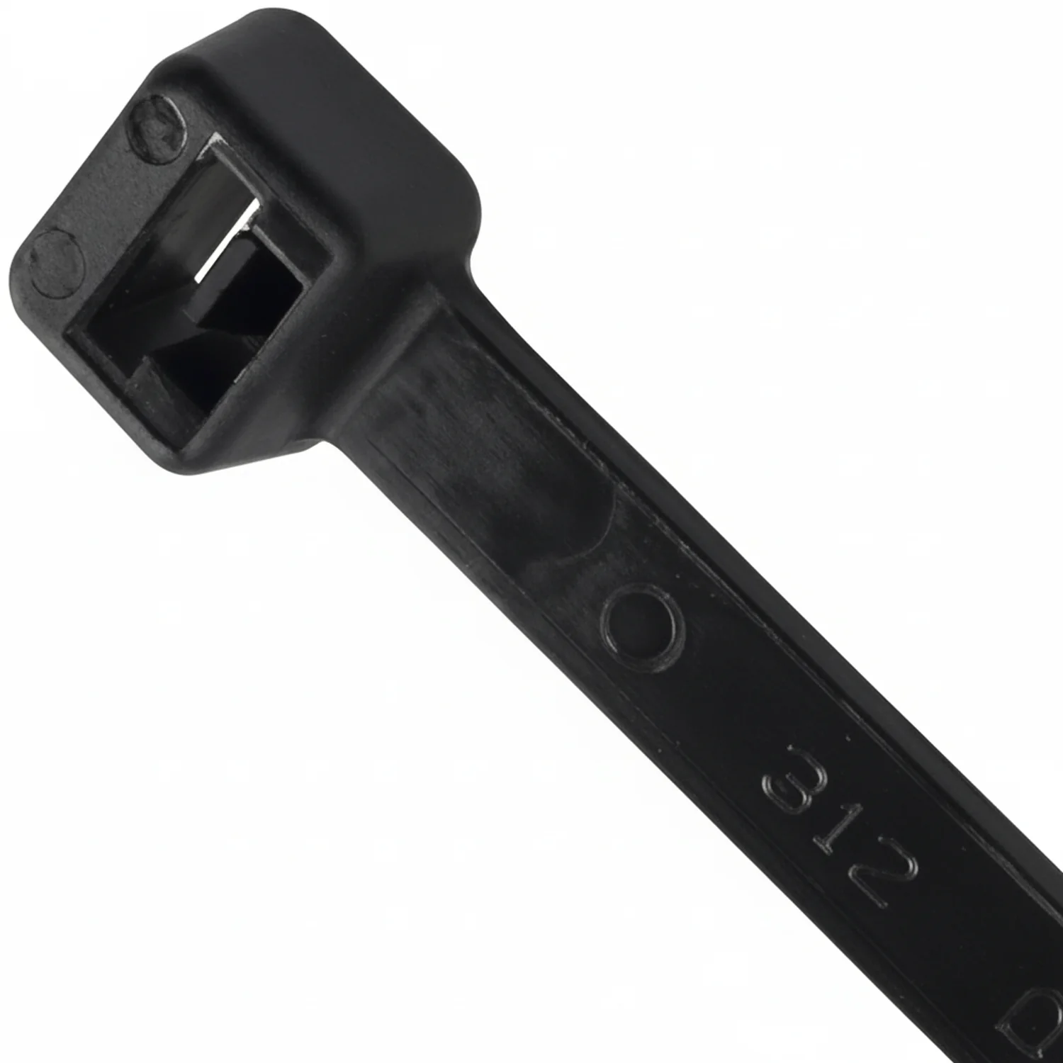 60" 175lb UV Black Cable Ties / Zip Ties 50/bag Part # HD60-175-0L
