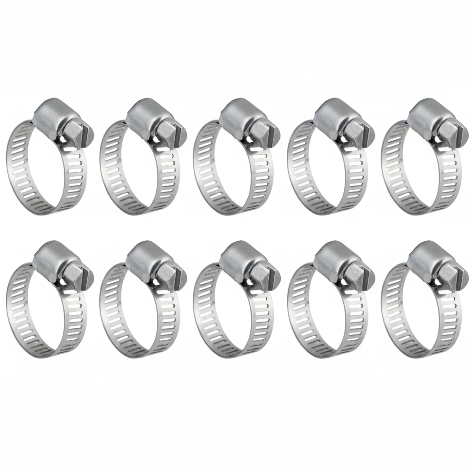 #6MS Mini All Stainless Steel Hose Clamp 10/box - Image 4