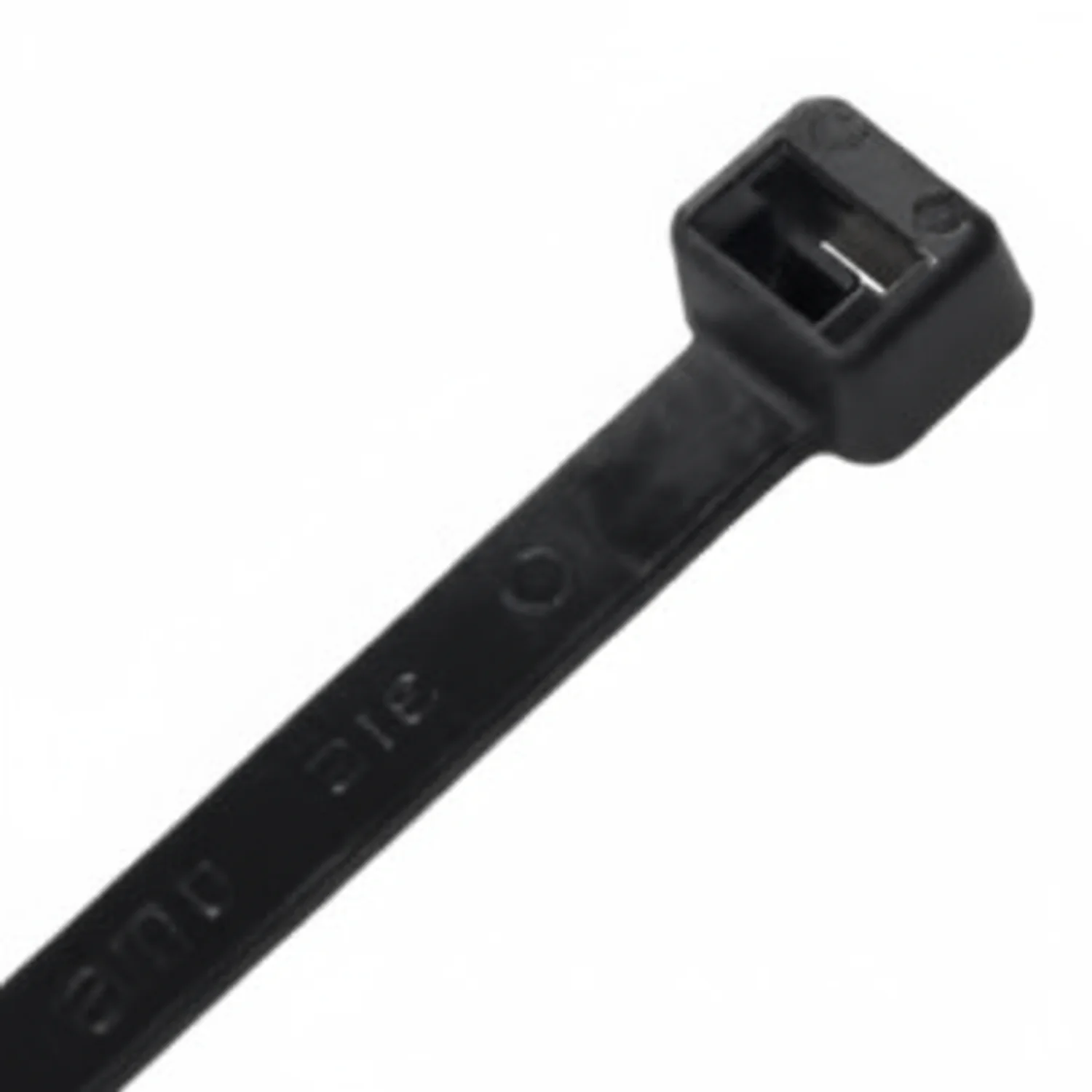 7.5" 50lb UV Black Heat Stabilized Cable Ties / Zip Ties 1000/bag Part # HS7-50-M