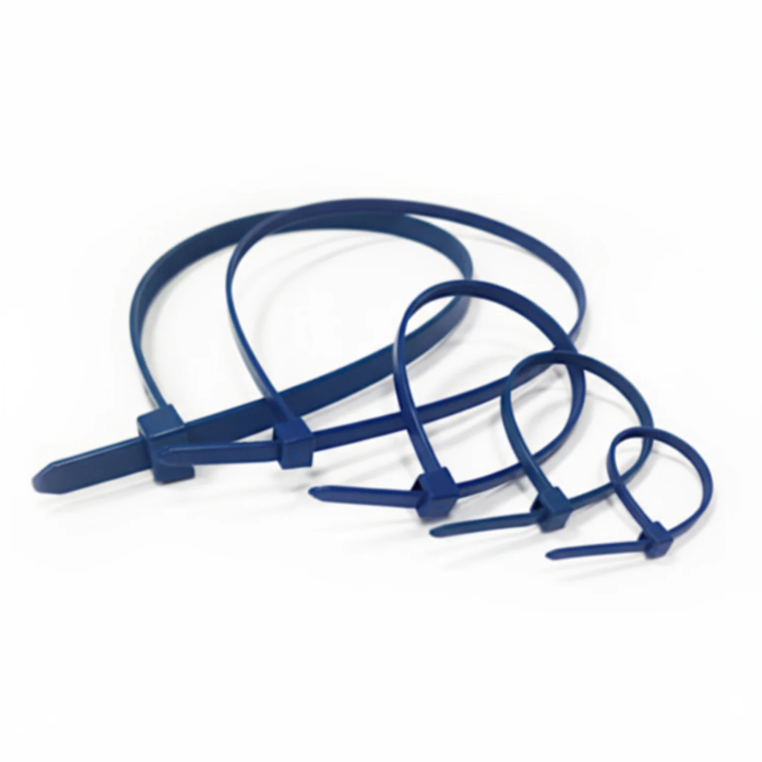 7" 50lb Metal Detectable Cable Ties / Zip Ties 100/bag Part # MD7-50-C