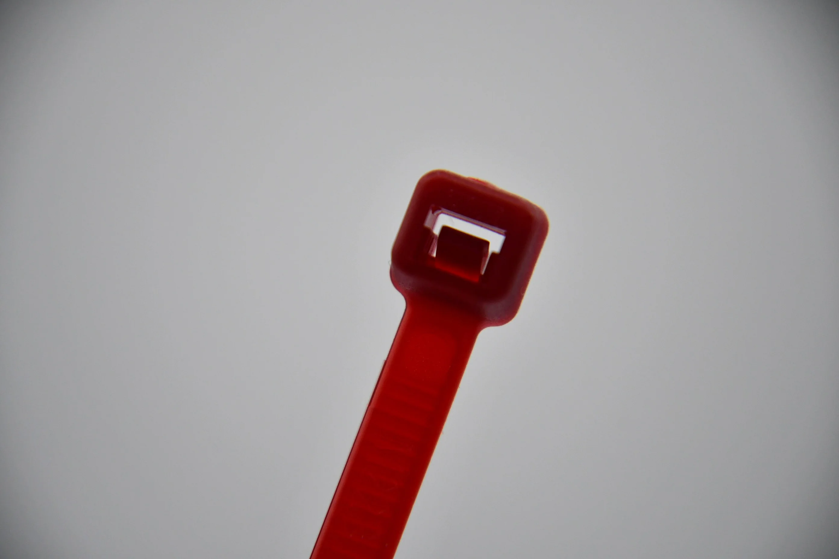 7" 50lb Plenum Rated Cable Ties / Zip Ties 100/bag Part # Plenum-7.5-50-C - Image 2