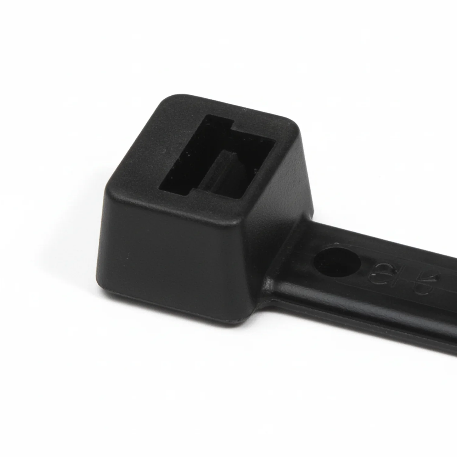 7.87" 50lb UV Black Cable Ties / Zip Ties 100/bag Part # S7.5-50-0C - Image 3