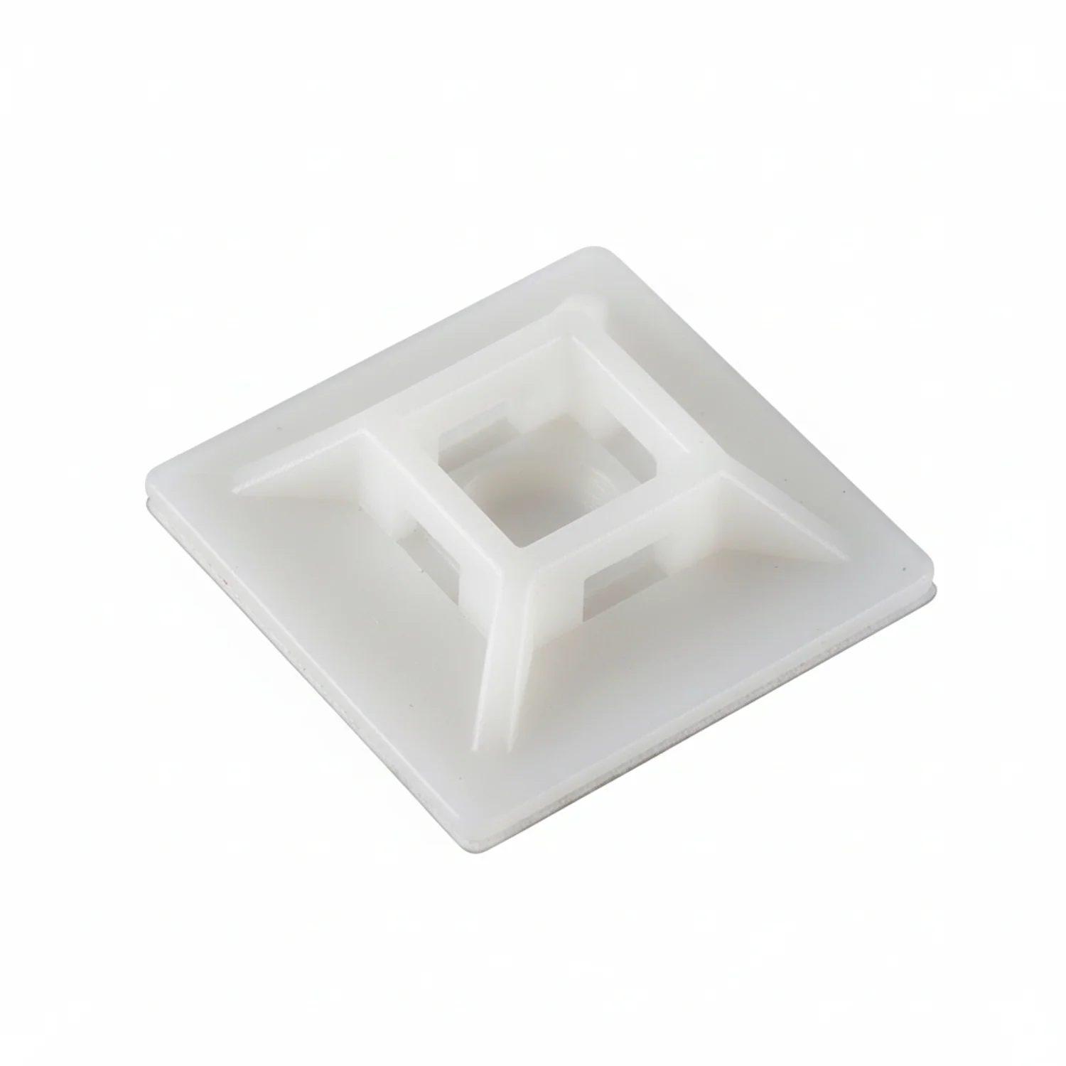 .75" Natural Adhesive Cable Tie Mounts 100/bag Part #CM75-9C - Image 4