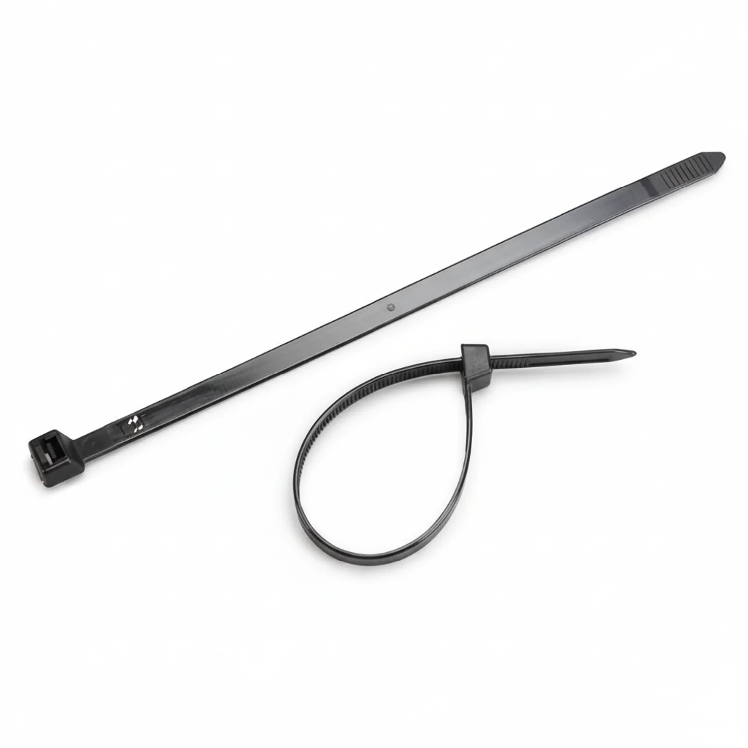 8" 120lb BlackUV Cable Tie 15/bag