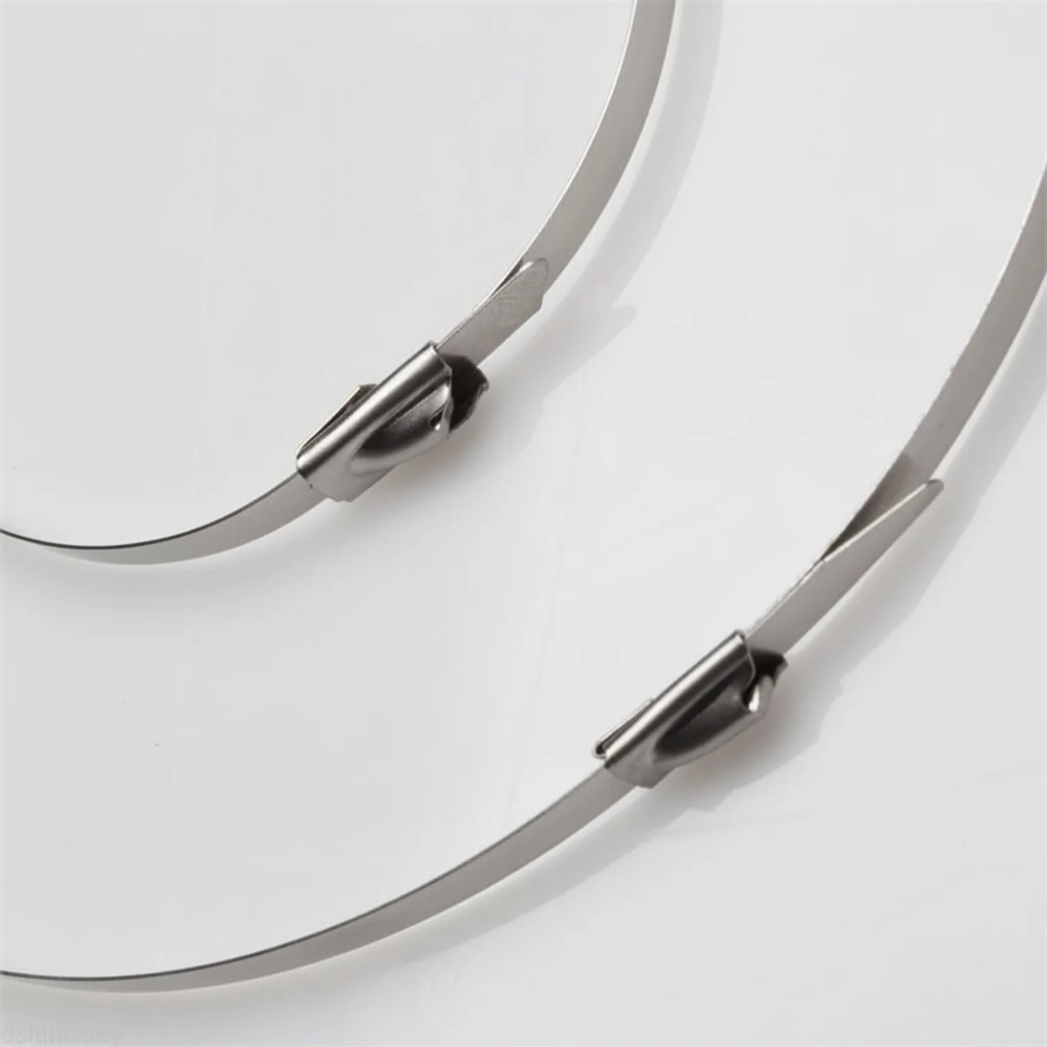 8" 300lb - 316 Stainless Steel Cable Ties / Zip Ties Part #SSP8-HD 100/bag - Image 3