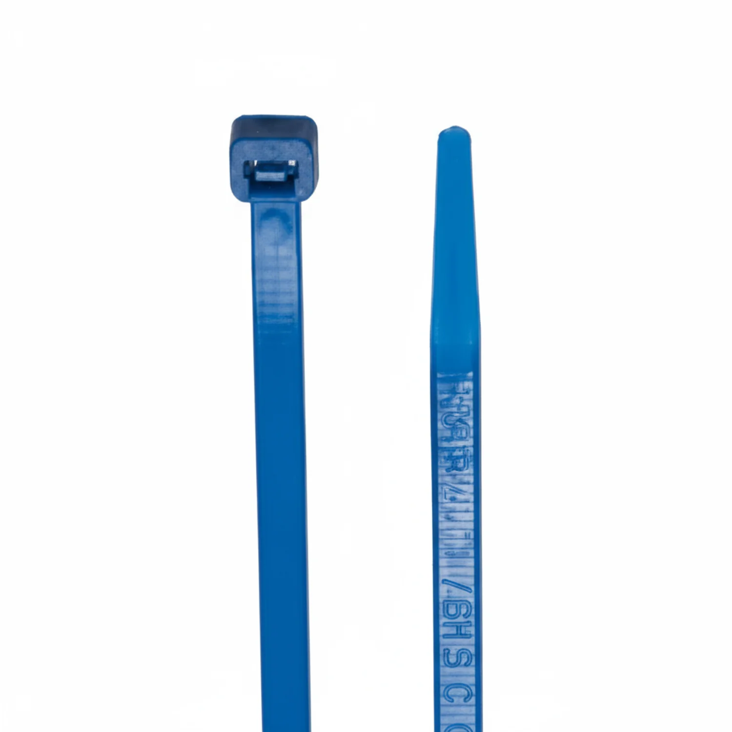 8" 40lb Blue Cable Ties / Zip Ties 100/bag Part # C8-40-Blue - Image 3