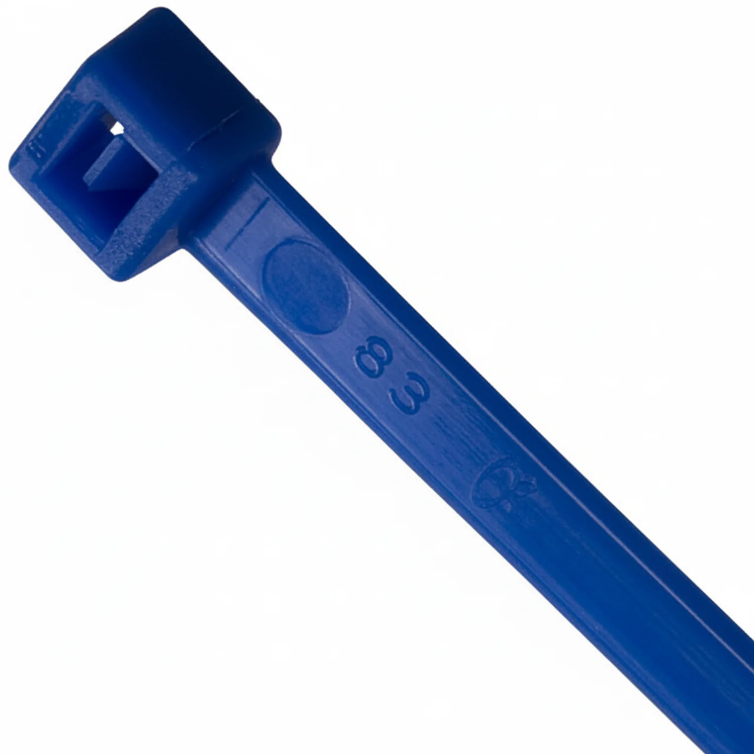 8" 40lb Blue Cable Ties / Zip Ties 100/bag Part # C8-40-Blue - Image 4