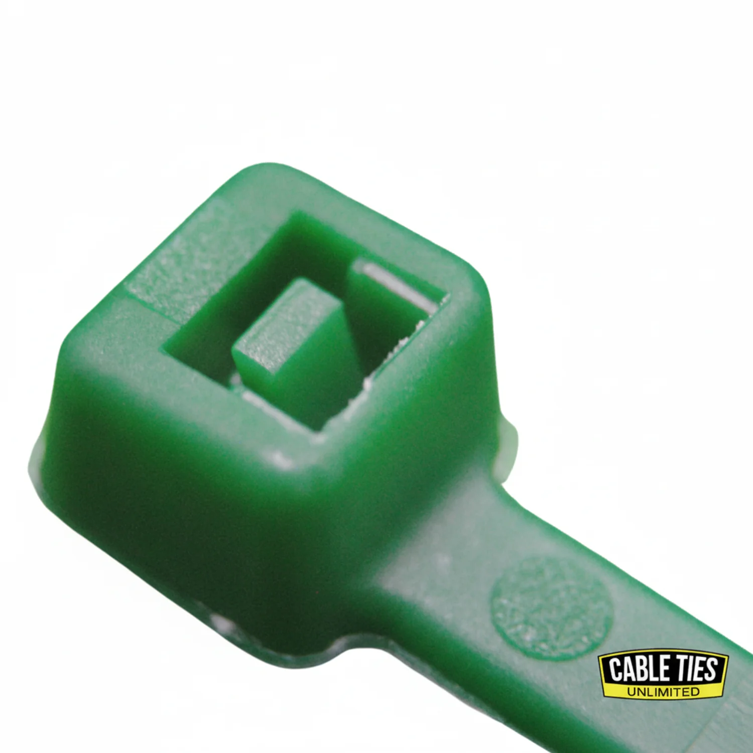 8" 40lb Green Cable Ties / Zip Ties 100/bag Part # C8-40-Green - Image 2