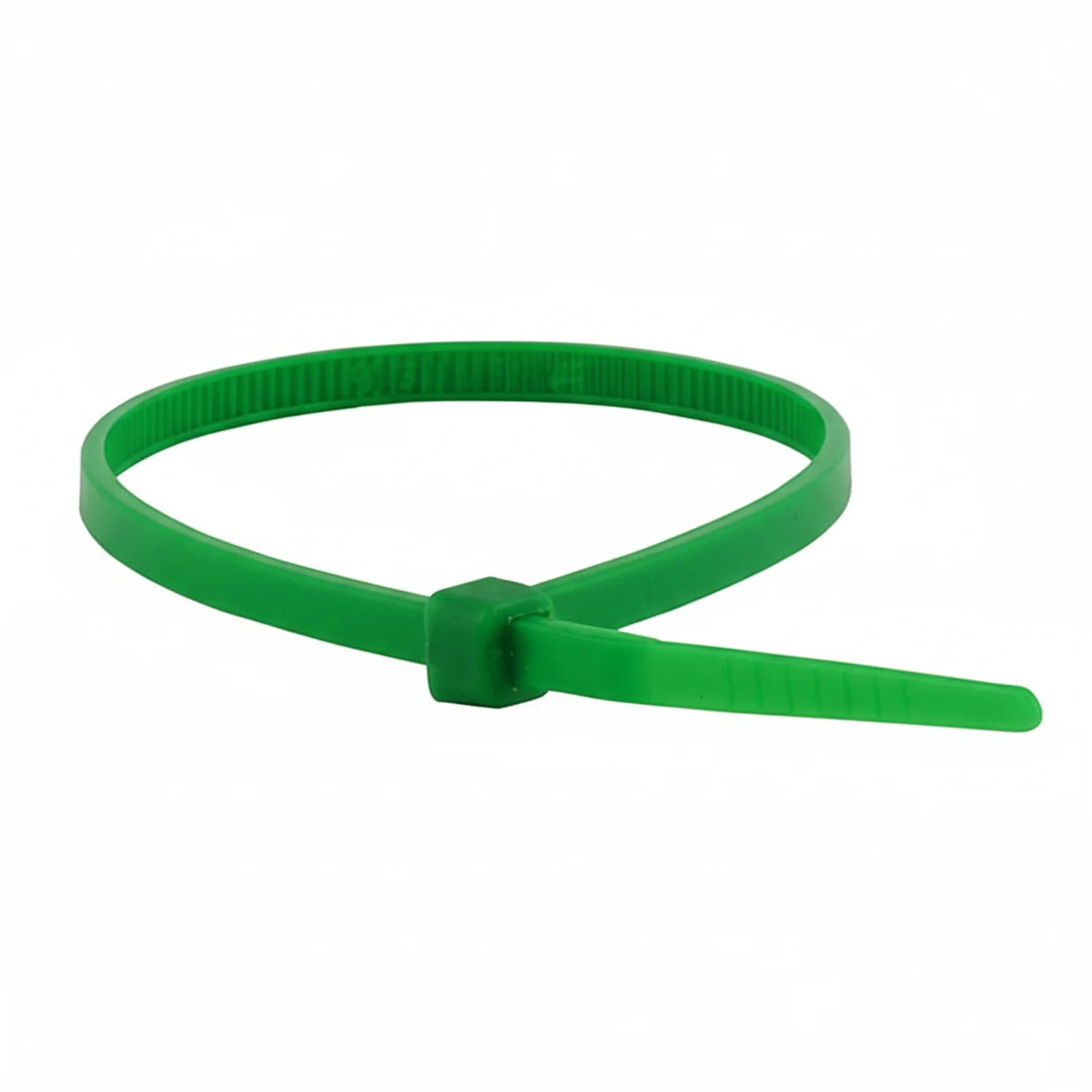 8" 40lb Green Cable Ties / Zip Ties 100/bag Part # C8-40-Green - Image 3