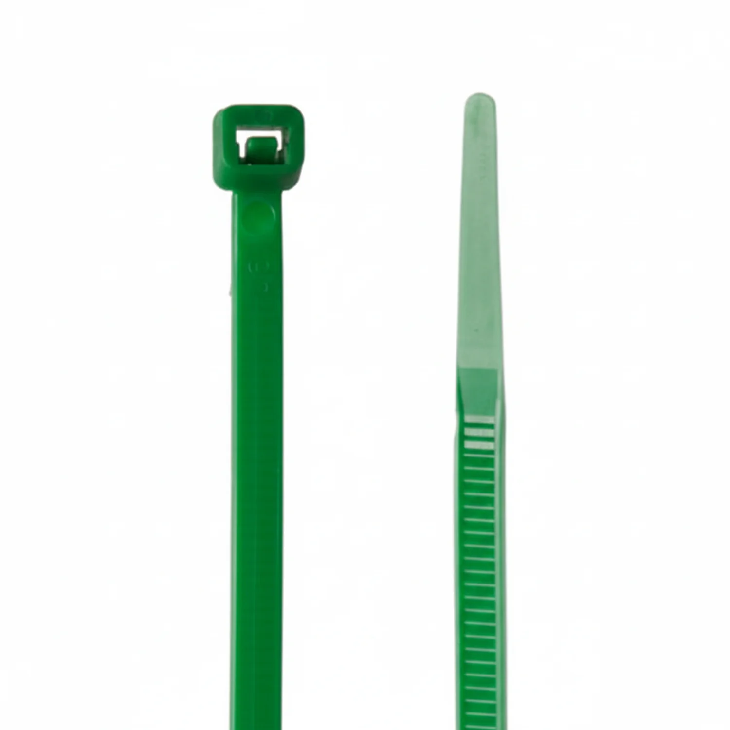 8" 40lb Green Cable Ties / Zip Ties 100/bag Part # C8-40-Green - Image 5