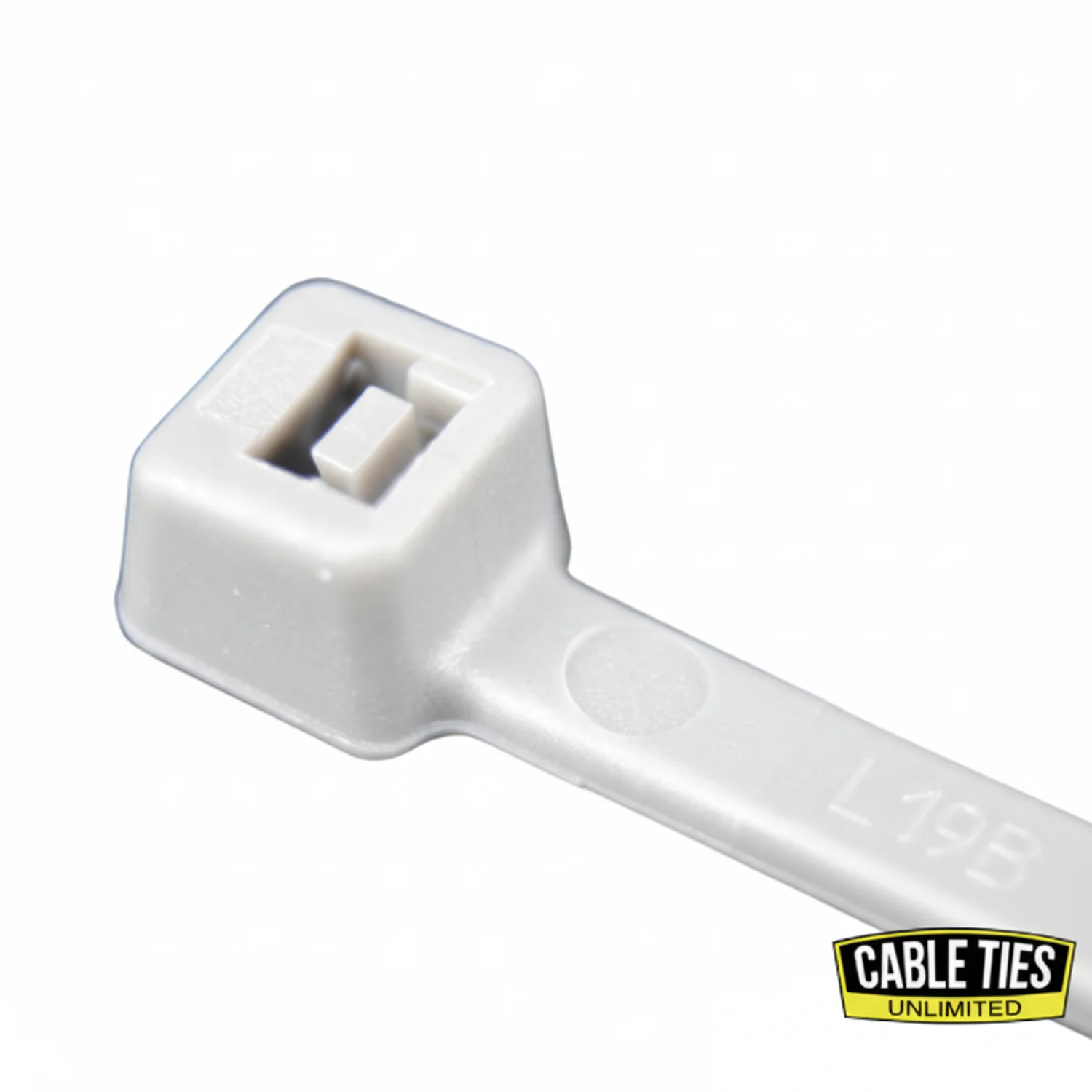 8" 40lb Grey Cable Ties / Zip Ties 100/bag Part # C8-40-Grey - Image 2