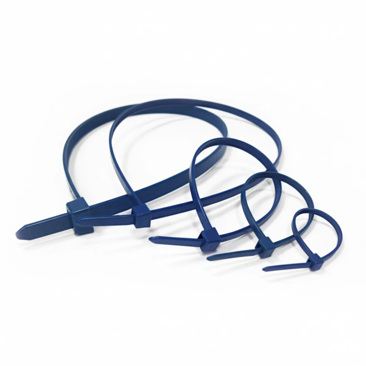 8" 40lb Metal Detectable Cable Ties / Zip Ties 100/bag Part # MD8-40-C