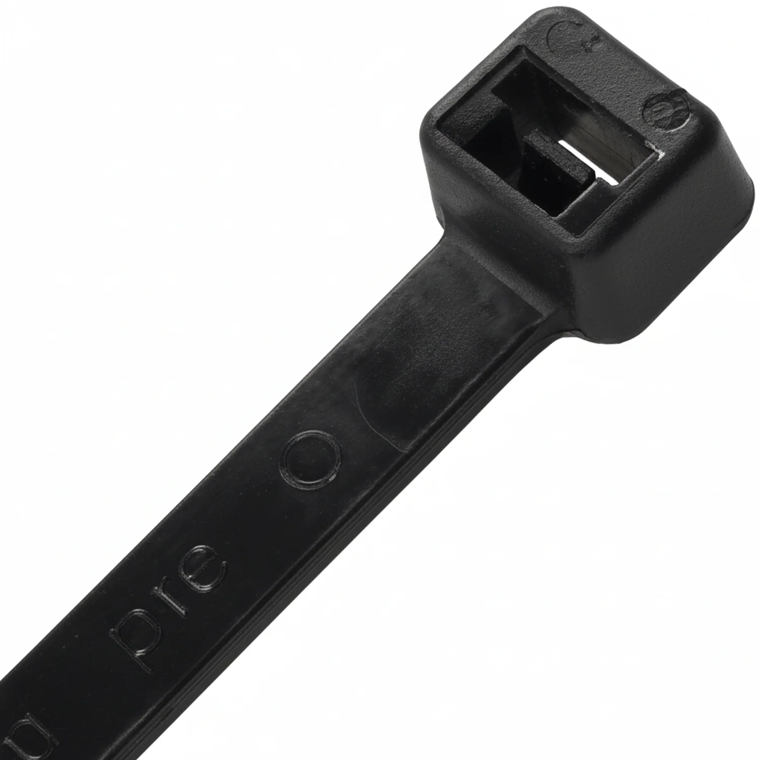 11" 40lb UV Black Heat Stabilized Cable Ties / Zip Ties 1000/bag Part # HS11-40-M