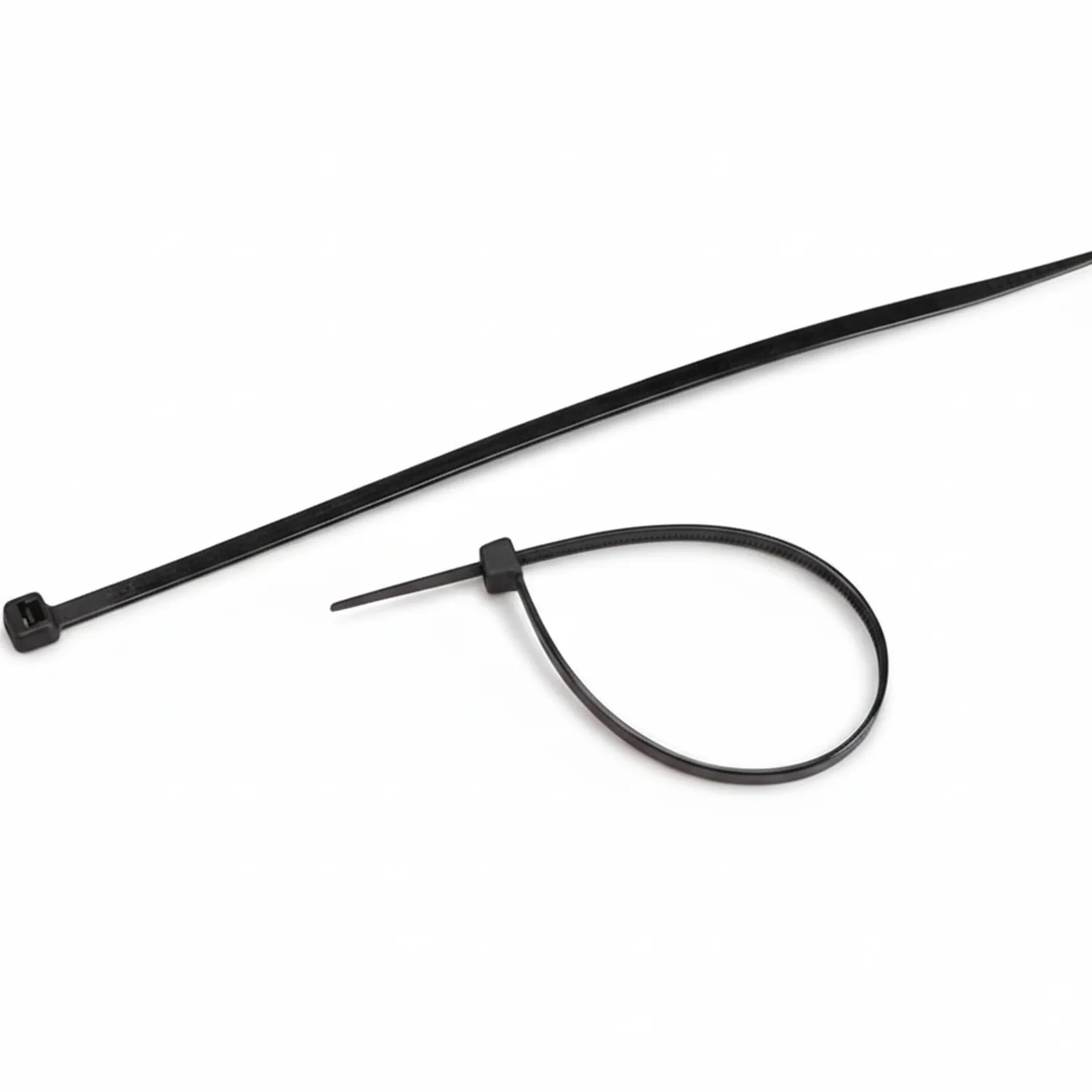 8" 50lb BlackUV Cable Tie 1000/bag