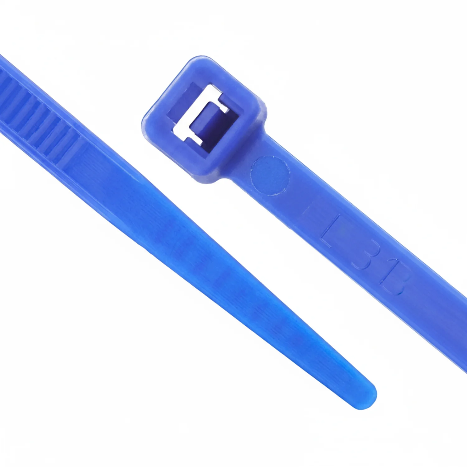 8" 50lb Blue Cable Tie 100/bag