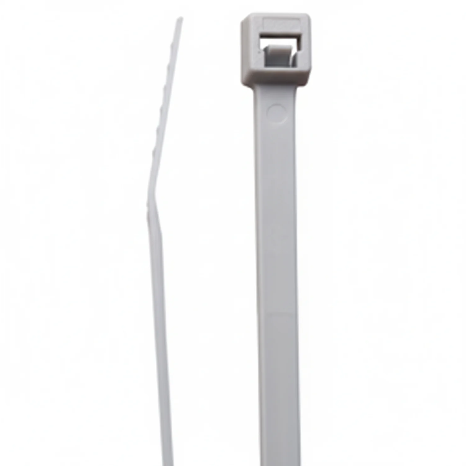 8" 50lb Grey Cable Ties / Zip Ties 100/bag Part # C8-50-Grey - Image 4