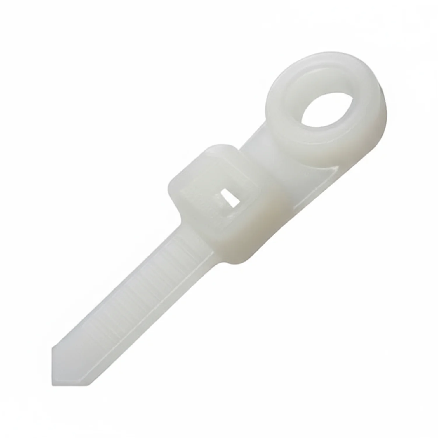8" 50lb Screw Mount Natural Mounting Head Cable Ties / Zip Ties 100/bag Part #SM8-50-9C