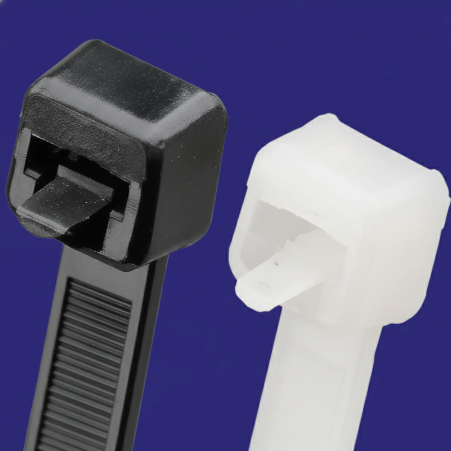 8" 50lb Natural Pawl Releasable Cable Ties / Zip Ties Part #RT8-50-9C-.19 - Image 4