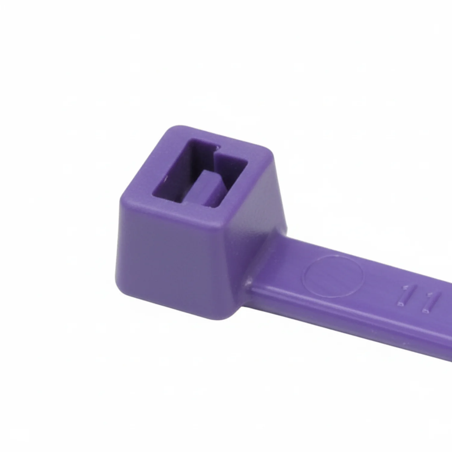 8" 50lb Purple Cable Ties / Zip Ties 100/bag Part # C8-50-Purple - Image 3