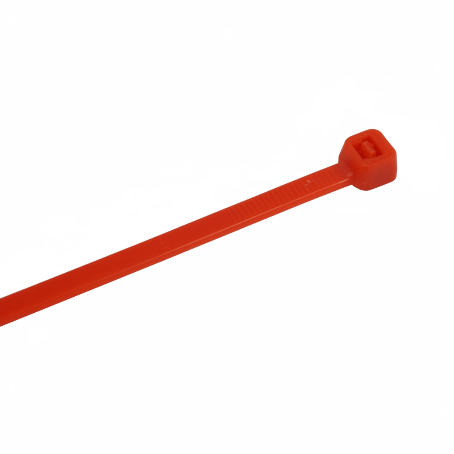 8" 50lb Red Cable Ties / Zip Ties 100/bag Part # C8-50-Red - Image 3