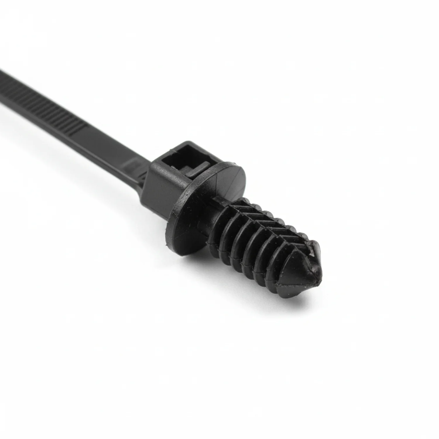 8" 50lb UV Black Fir Tree Cable Ties / Zip Ties 1000/bag Part # 8-50-Fir Tree - Image 3