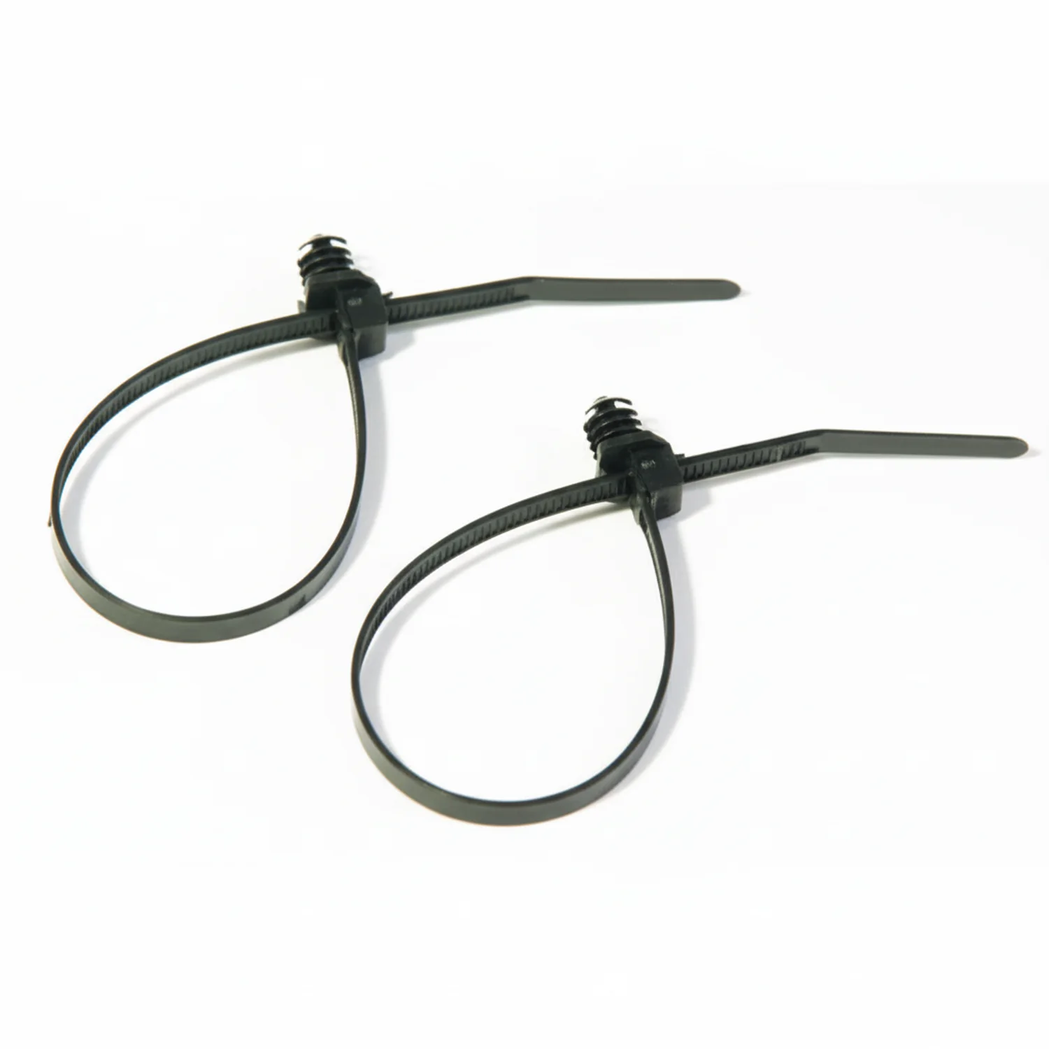 8" 50lb UV Black Fir Tree Cable Ties / Zip Ties 1000/bag Part # 8-50-Fir Tree - Image 4