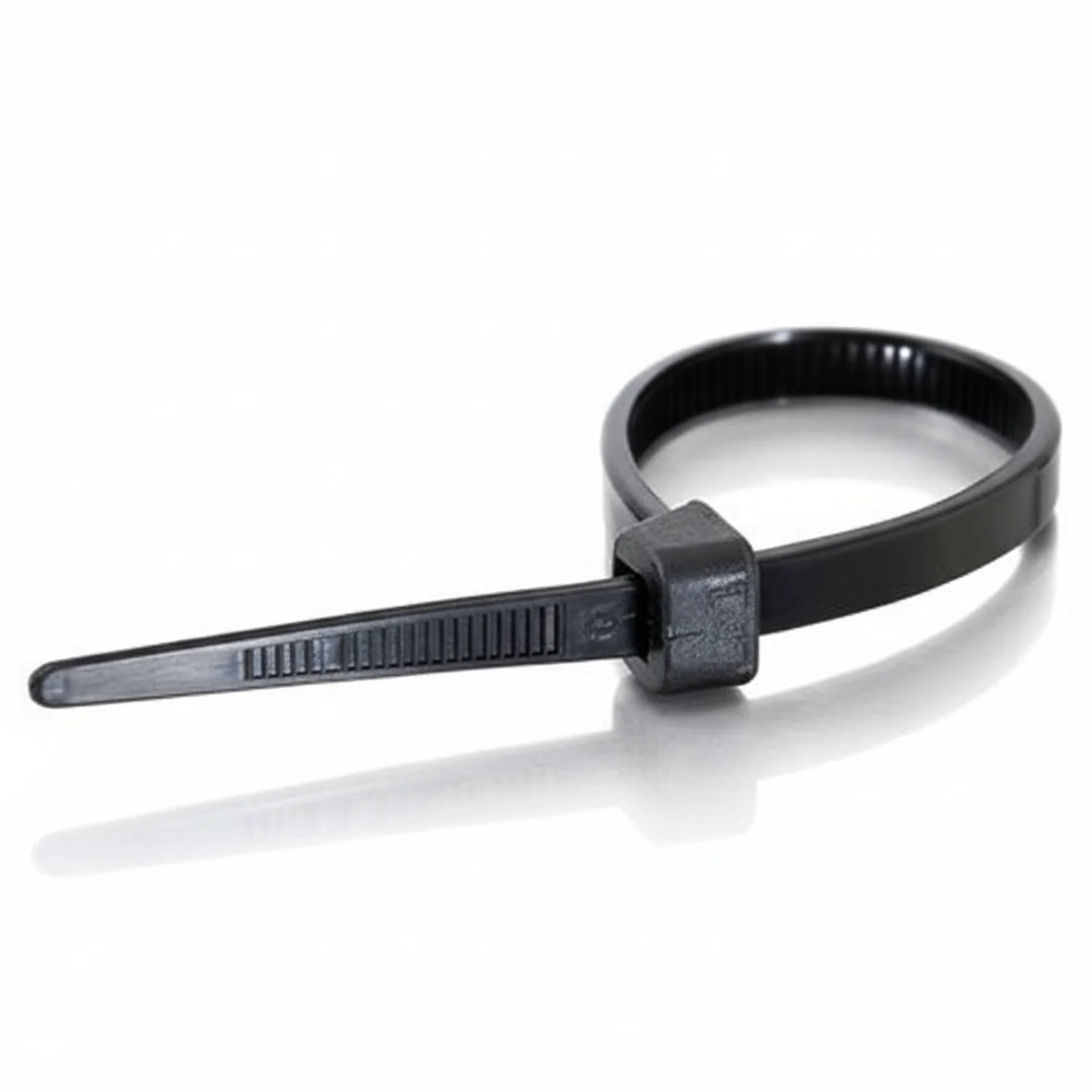 8" 60lb UV Black Polypropylene Cable Ties / Zip Ties 100/bag Part #PP8-60-0C - Image 3
