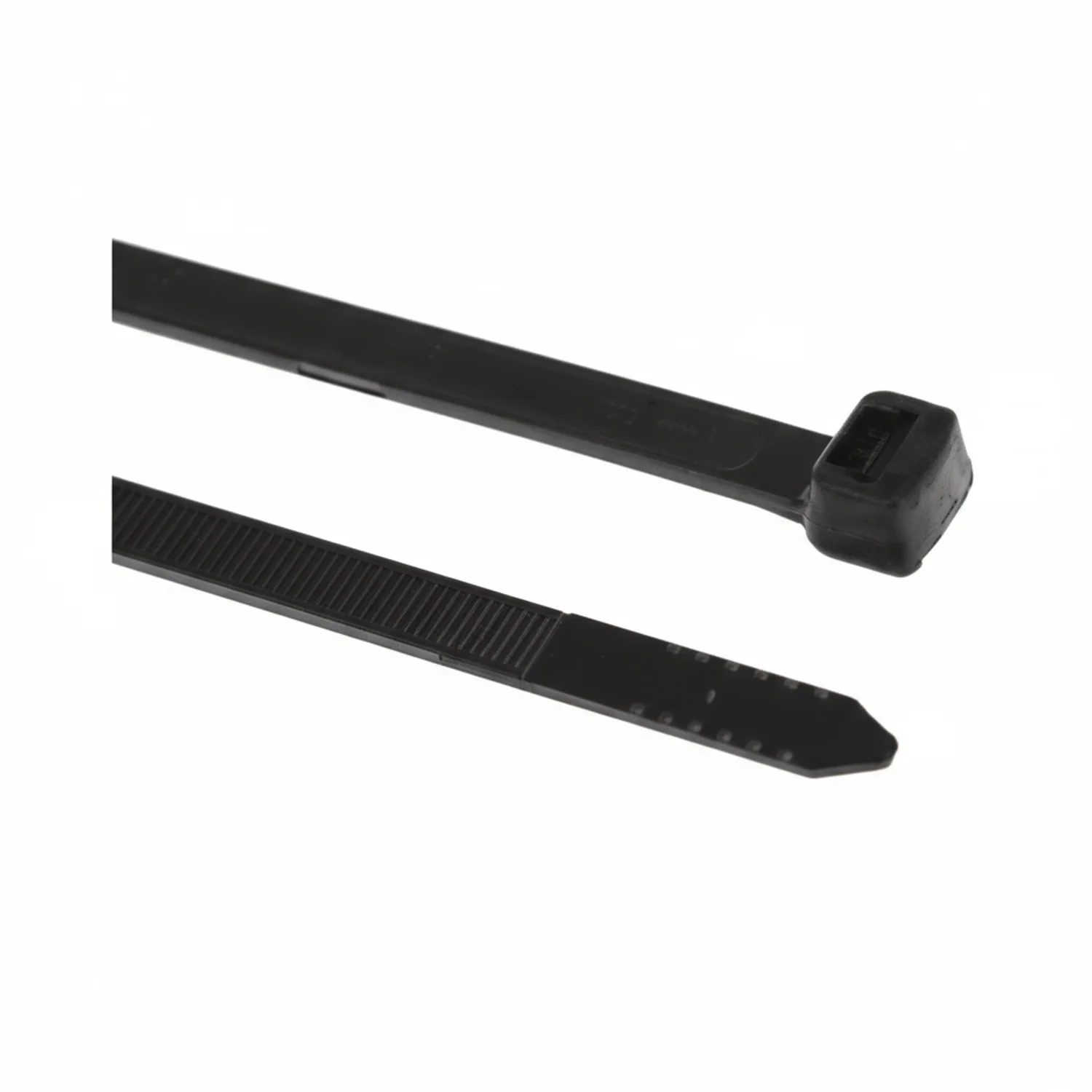 8" 60lb UV Black Polypropylene Cable Ties / Zip Ties 100/bag Part #PP8-60-0C - Image 4