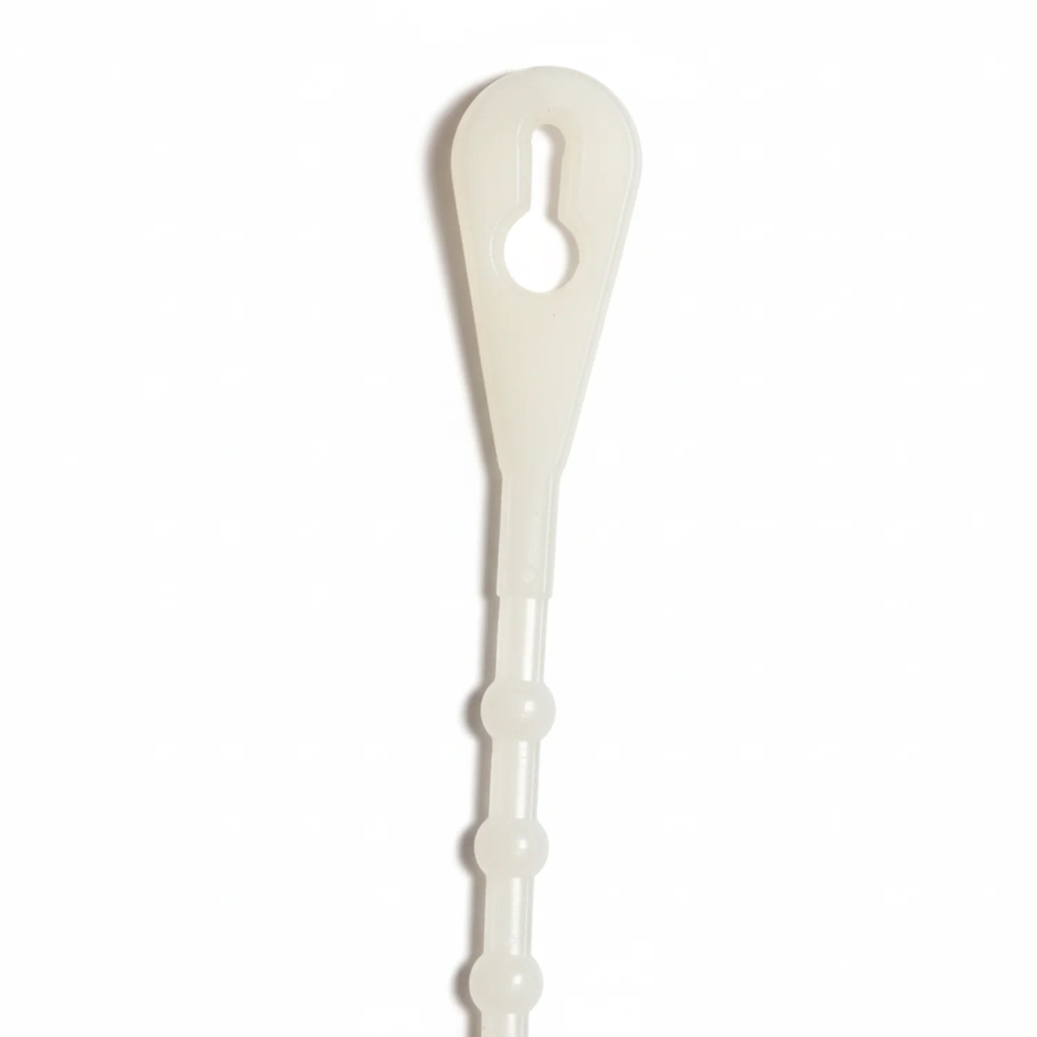 8" 75lb Natural Beaded Cable Ties / Zip Ties 1,000/bag Part # Bead-8-75-9M - Image 3