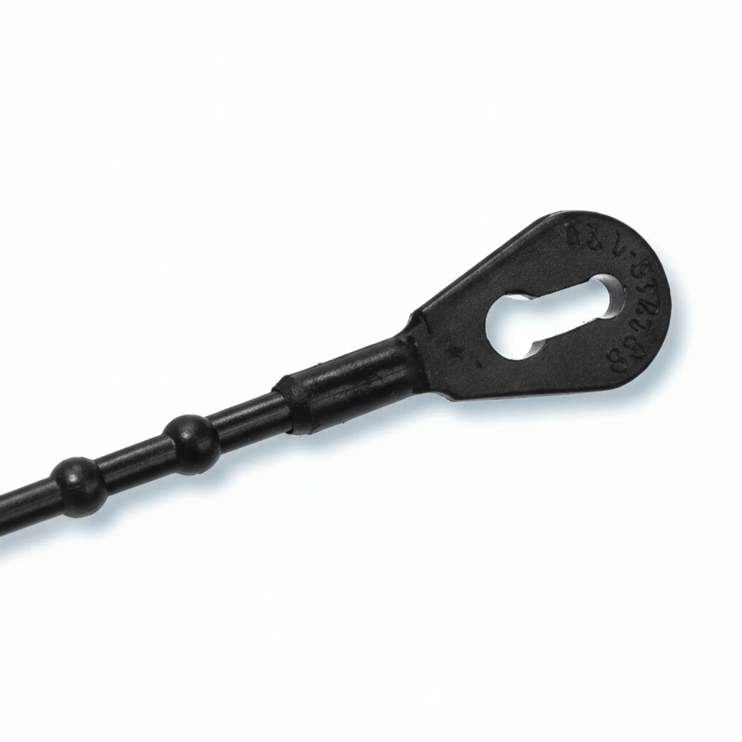 8" 75lb UV Black Beaded Cable Ties / Zip Ties 1,000/bag Part # Bead-8-75-0M - Image 3