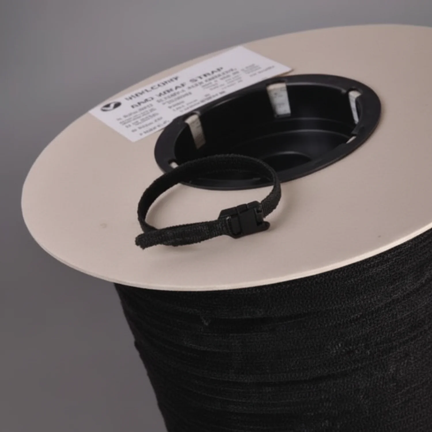 8" x 1/2" Velcro® Brand One Wrap® Straps, Black, 1329/Spool - Image 15
