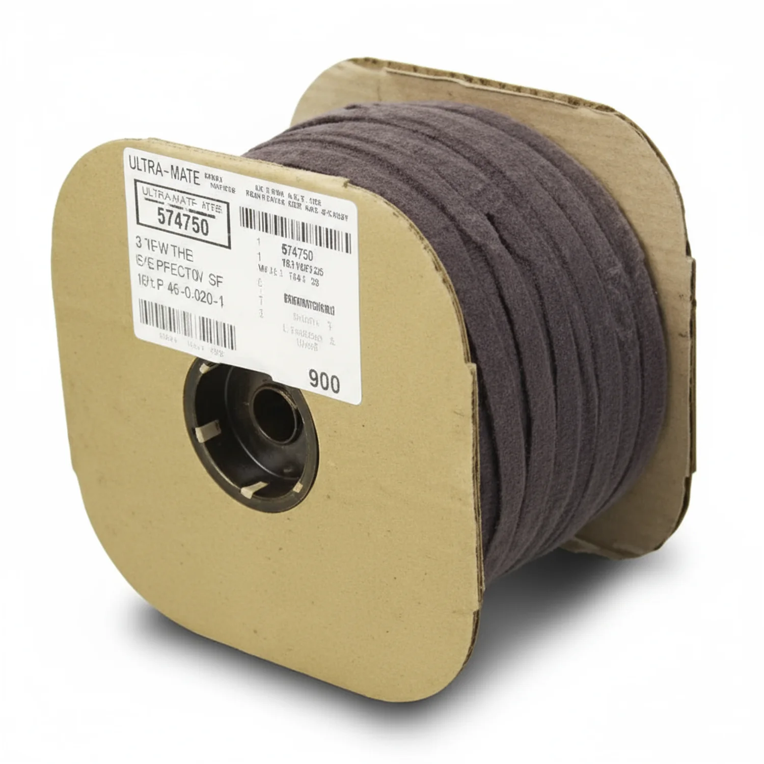 8" x 1" Velcro® Brand One Wrap® Straps Black 675/Spool - Image 11
