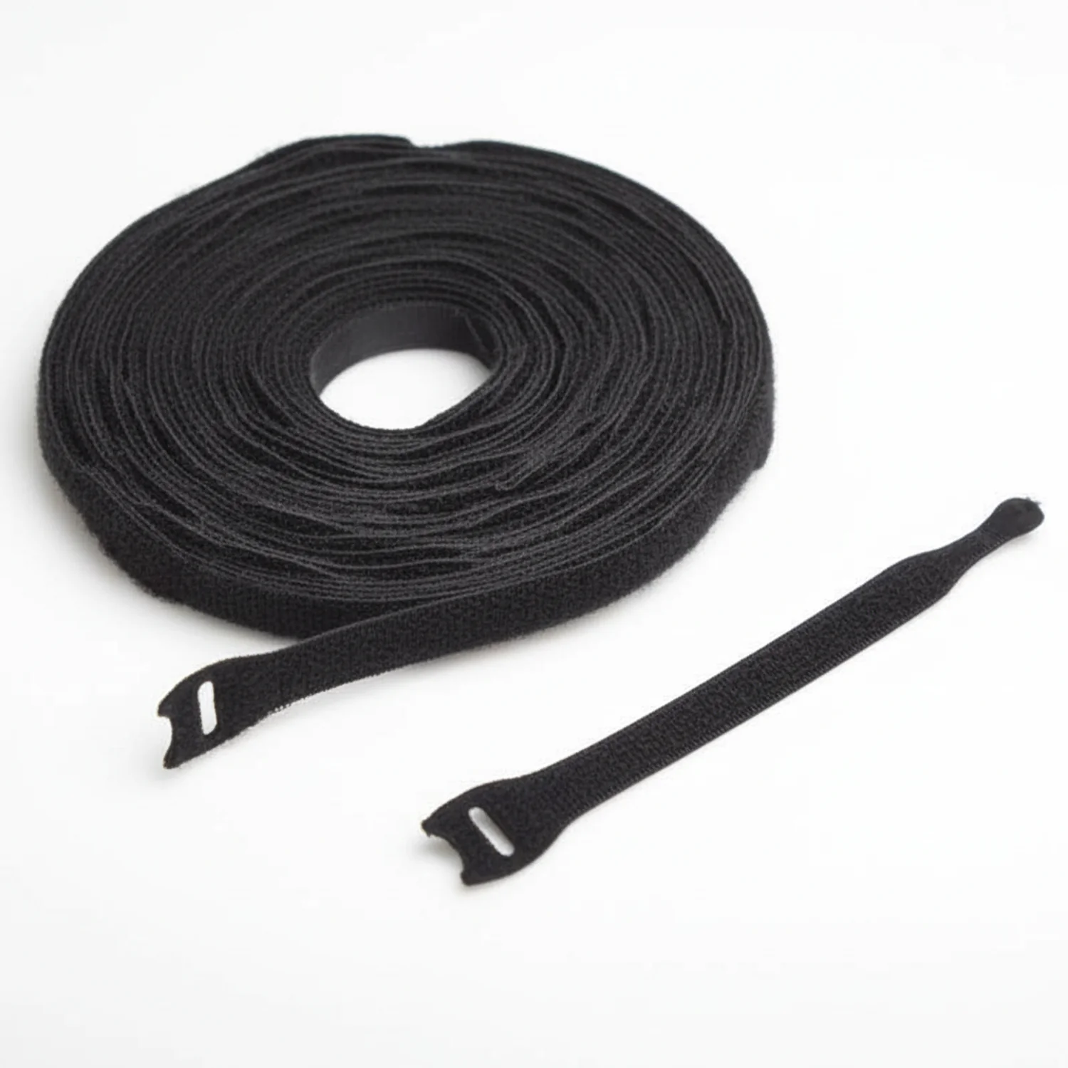 8" x 1" Velcro® Brand One Wrap® Straps Black 675/Spool - Image 13