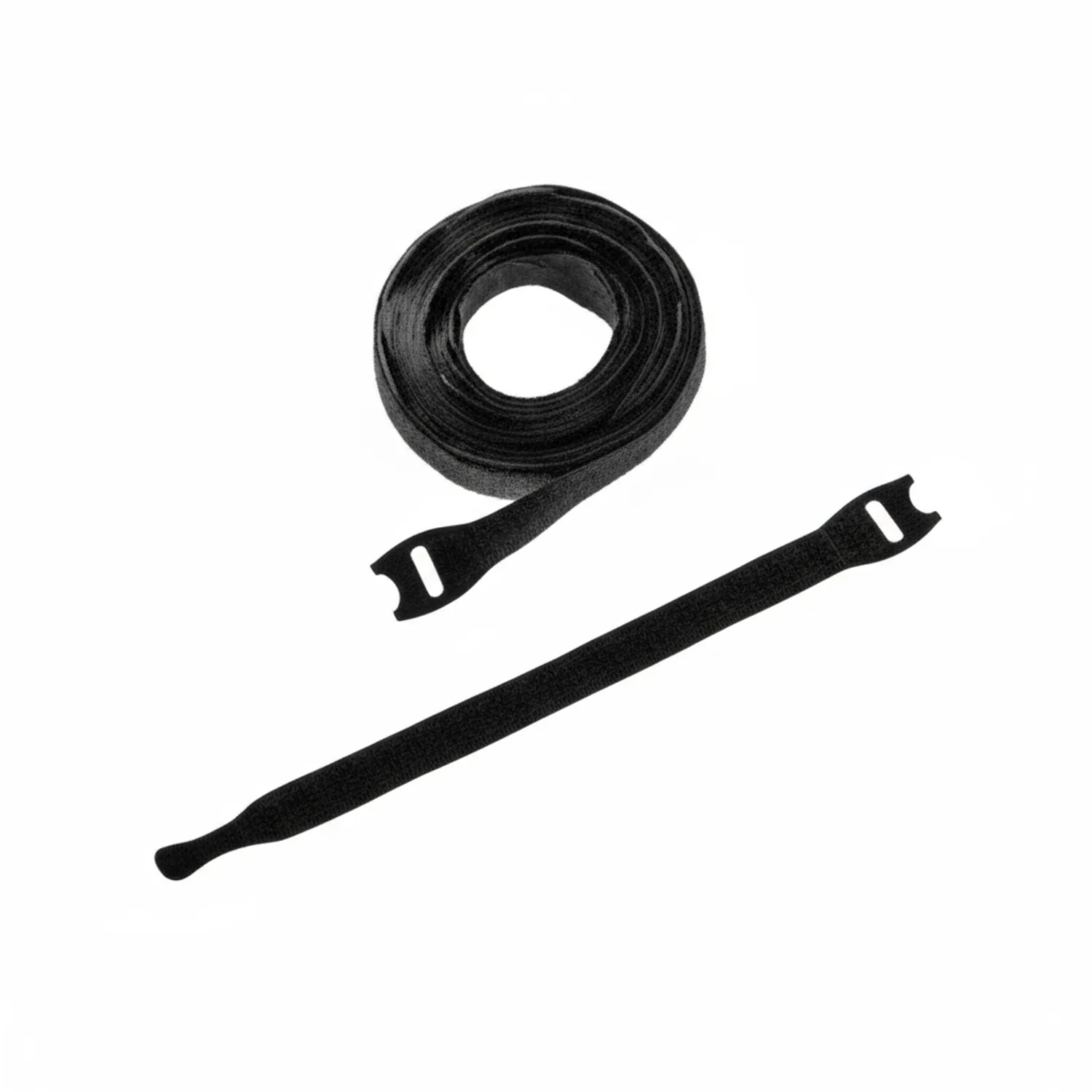 8" x 1" Velcro® Brand One Wrap® Straps Black 675/Spool - Image 5