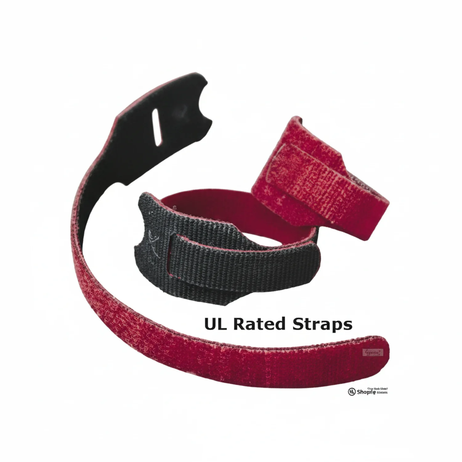 8" x 3/4" Velcro® Brand One Wrap® Straps Fire Retardant 900/Spool - Image 5