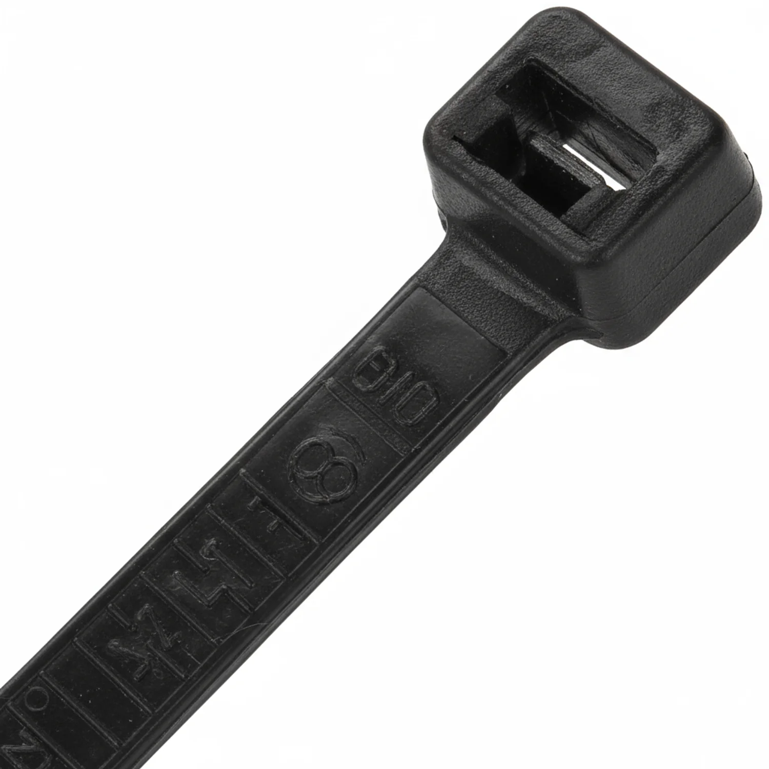 9.06" 250lb UV Black Cable Ties / Zip Ties 100/bag Part # EHD9-250-0C - Image 3