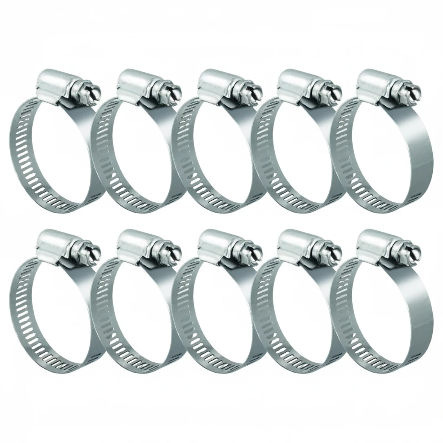#96S All Stainless Steel Hose Clamp 10/box - Image 2