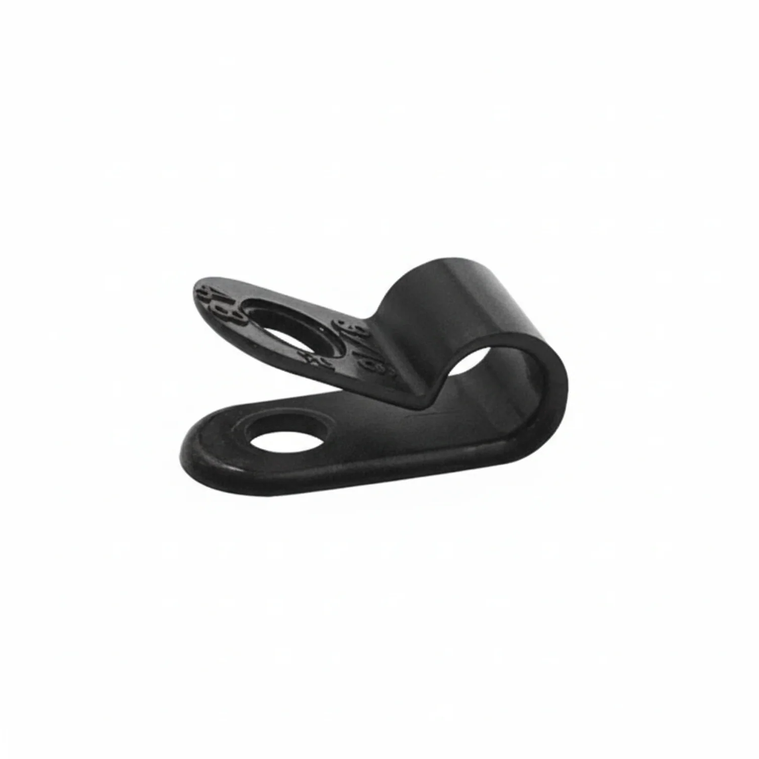 1 1/2"  Black Cable Clamp , 1/2" wide 250/bag, Part #CC5-1 1/2-0H - Image 2