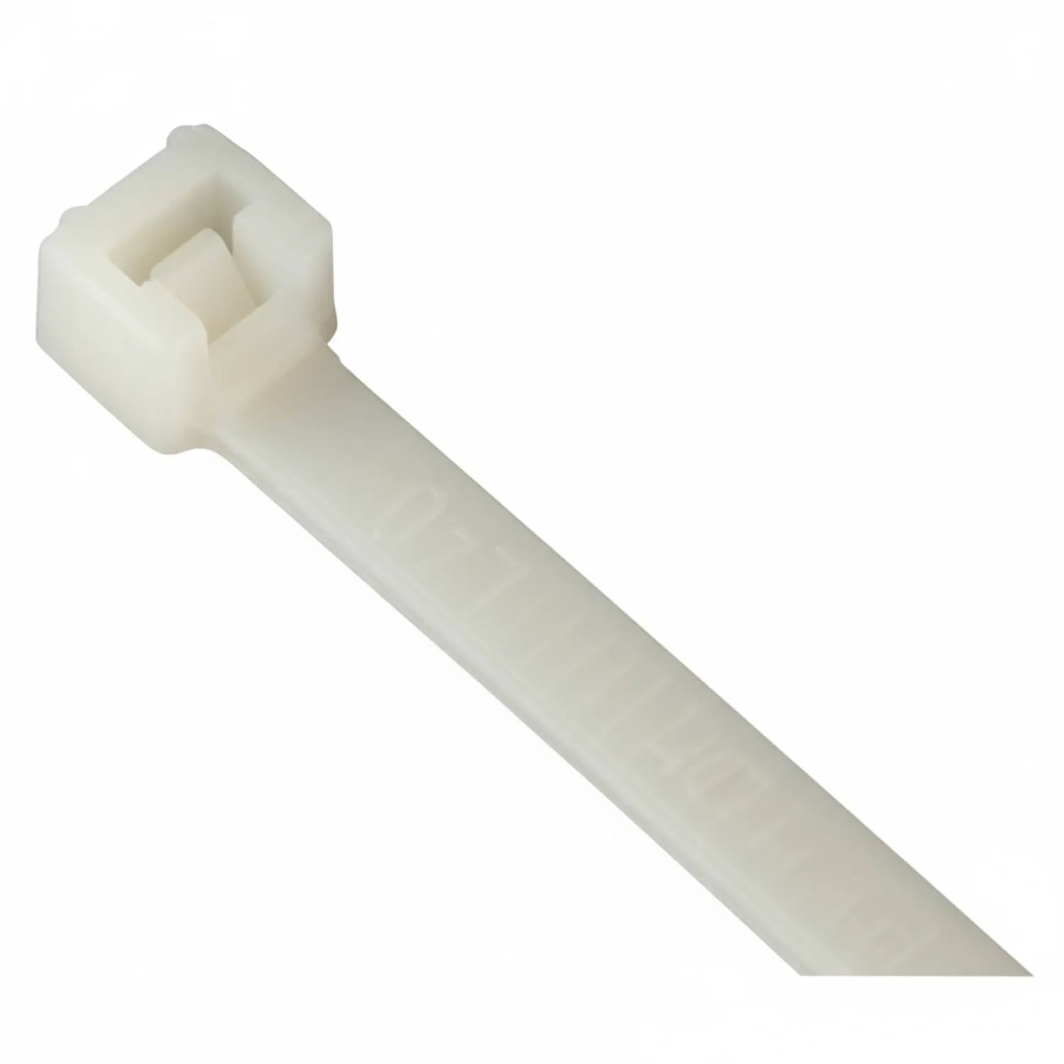 Catamount by ABB L-8-18-9-M Cable Tie, Natural Polyamide (Nylon 6.6), 7.99"L, Tensile Strength 18lbs