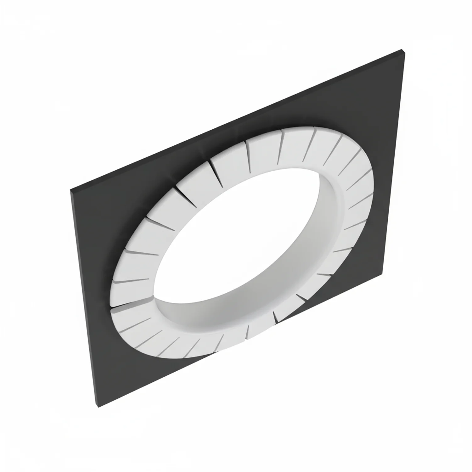 GEE144F-C Slotted Grommet, Natural, PE, 0.144" Max Panel, 100' L, PK1 - Image 2