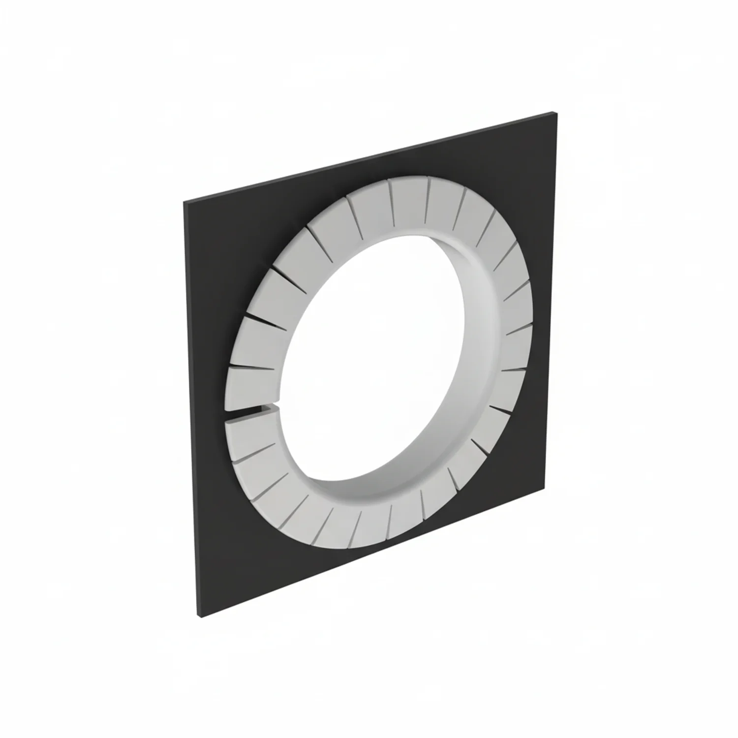 GEE144F-C Slotted Grommet, Natural, PE, 0.144" Max Panel, 100' L, PK1 - Image 4