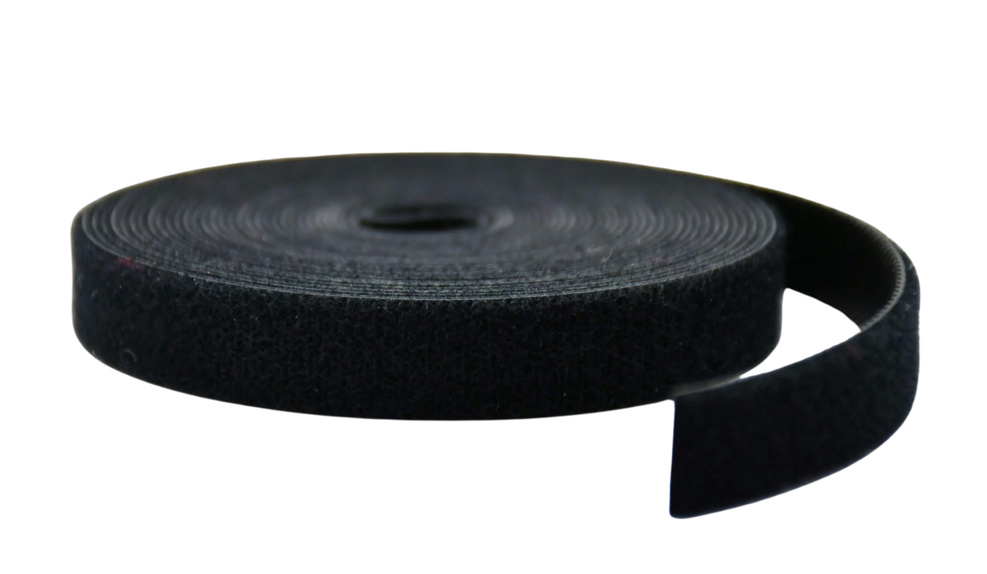 Grizzly Supply 1/2” Black Hook and Loop Continuous Roll 15ft/roll - Image 3