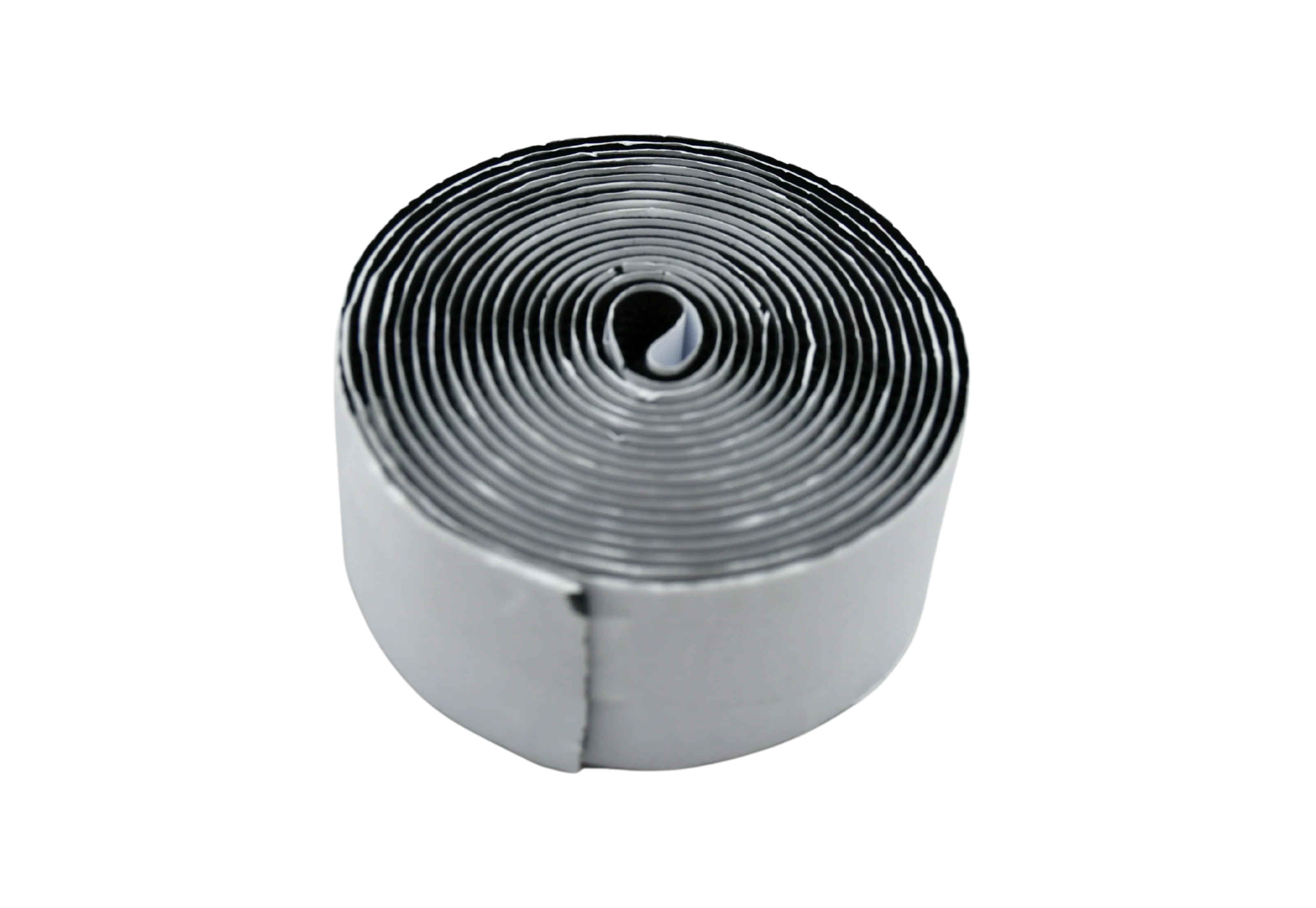 Grizzly Supply 10'x1.5 Black Adhesive Hook and Loop Roll 1/pk - Image 2
