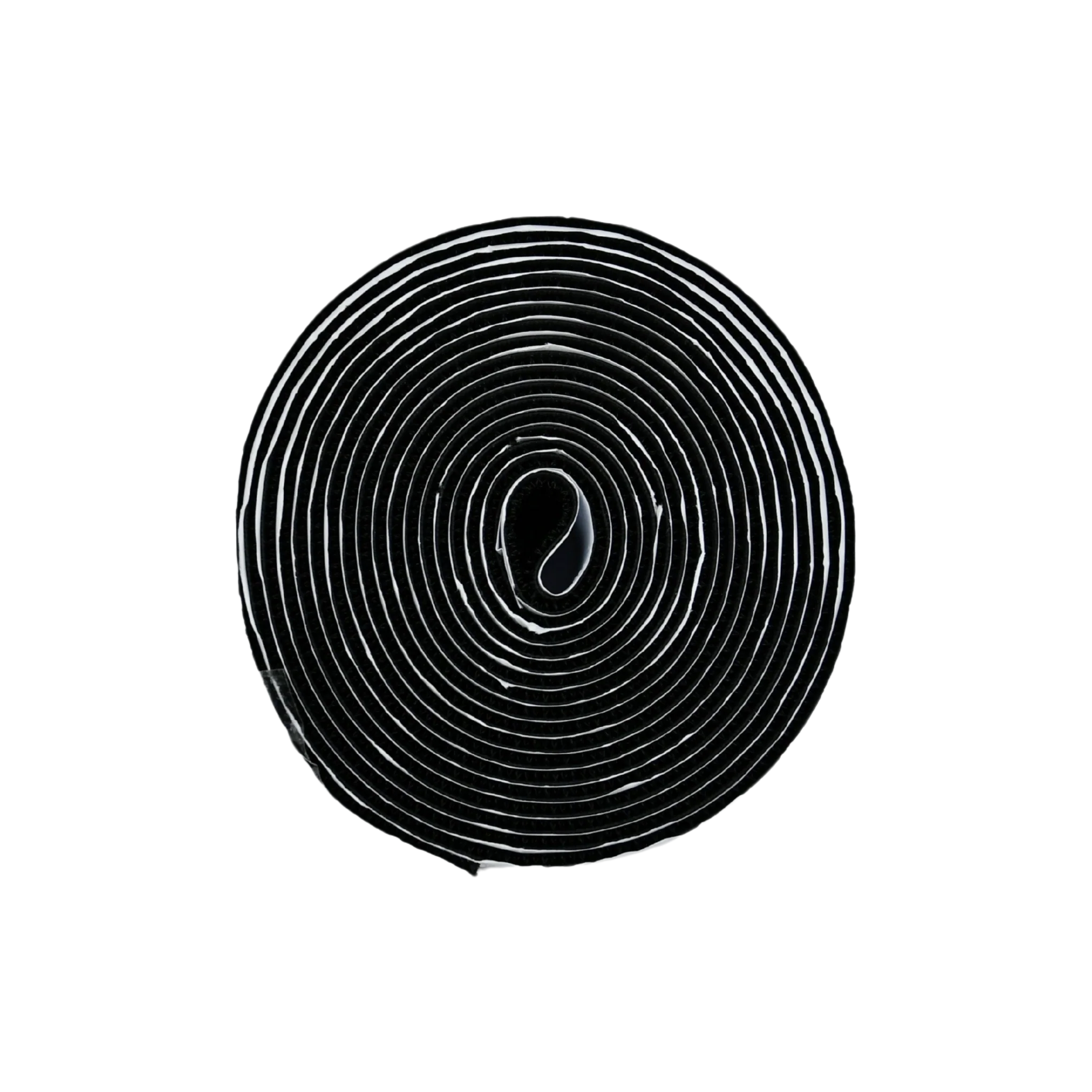Grizzly Supply 10'x1.5 Black Adhesive Hook and Loop Roll 1/pk - Image 3
